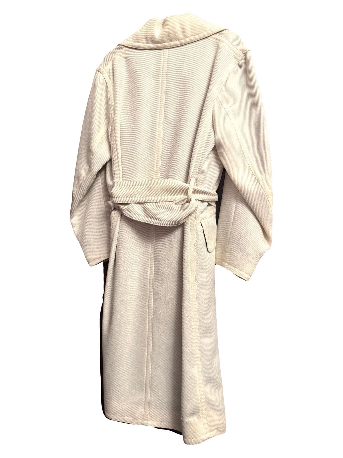 AMI Ami Paris runway fw20 cream wool coat 42 xxs men Size US XS / EU 42 / 0 - 9 Thumbnail