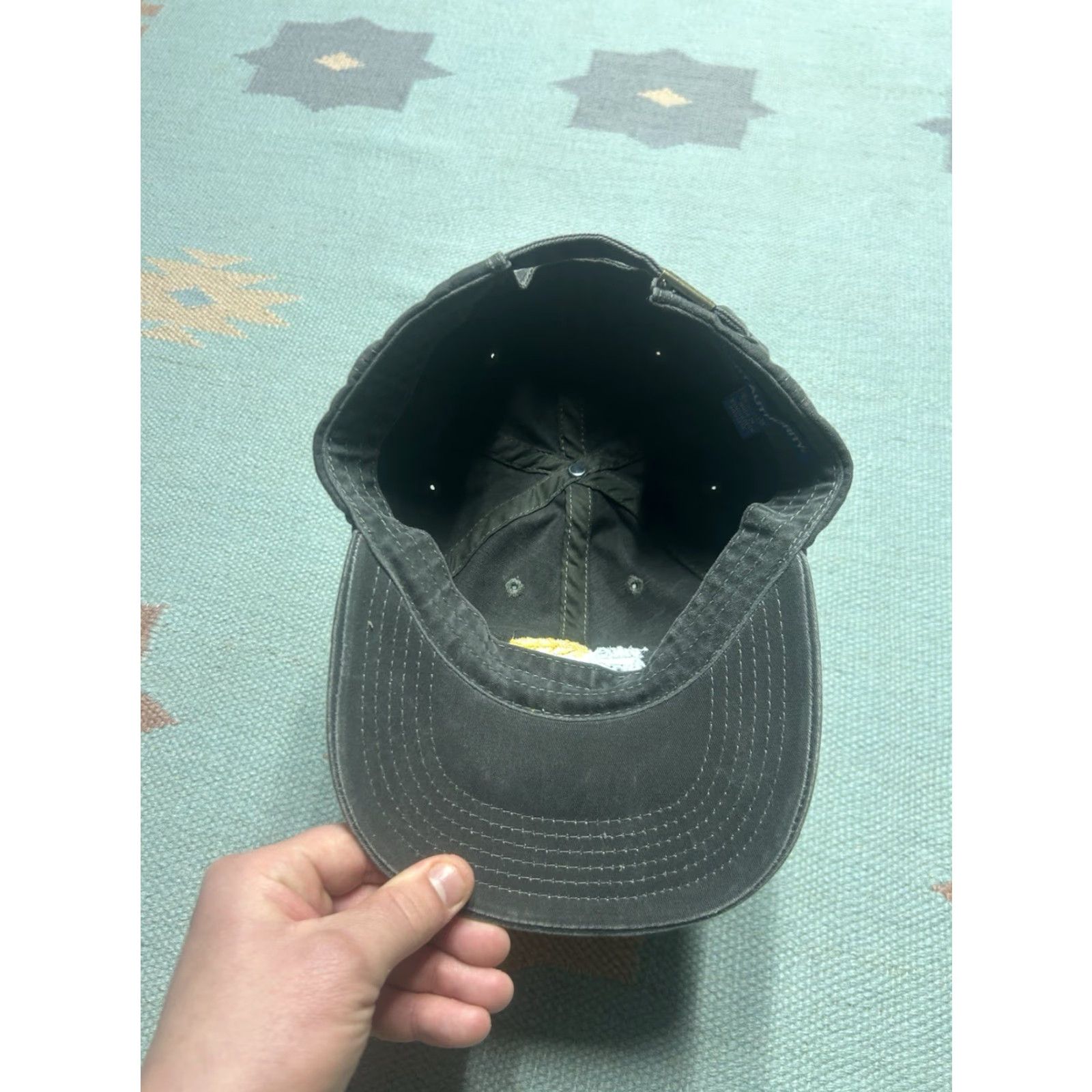 Port Authority Port Authority The Andersons strapback hat cap faded black cotton adjustable Men Baseball Cap Size ONE SIZE - 6 Thumbnail