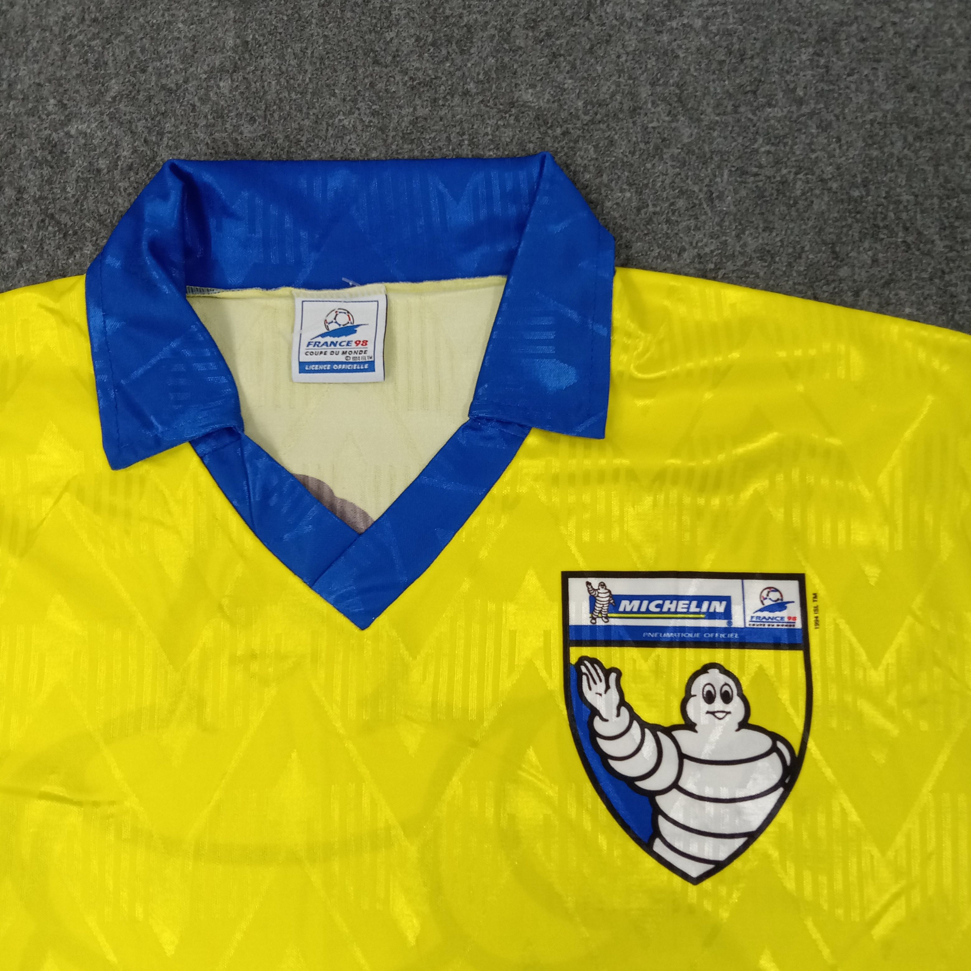 USA Olympics Vintage 1994 Michelin X France 98 Olympic Jersey C259N27 Size US L / EU 52-54 / 3 - 4 Thumbnail