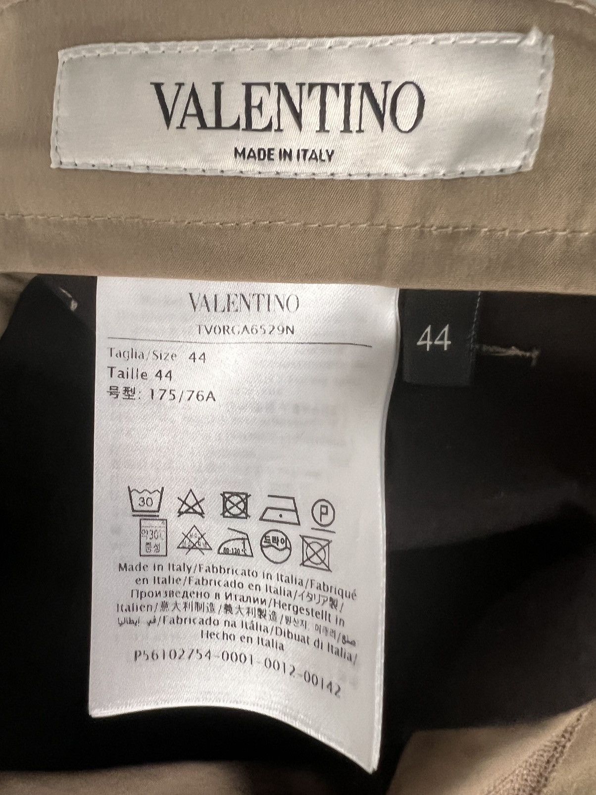 Valentino Valentino Garavani Darted Straight-leg Trousers Size US 29 - 8 Thumbnail