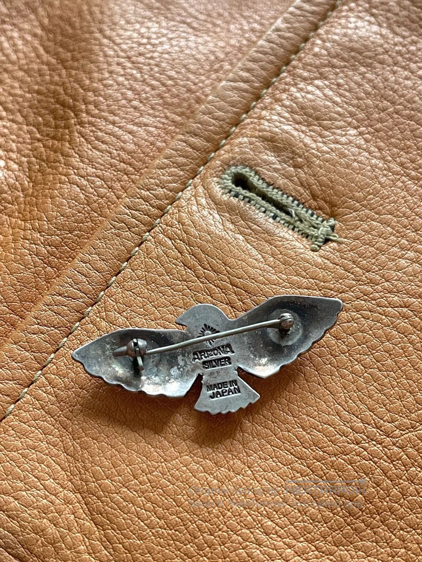 ARIZONA FREEDOM arizona freedom raven pin with turquoise detail. Size ONE SIZE - 3 Thumbnail
