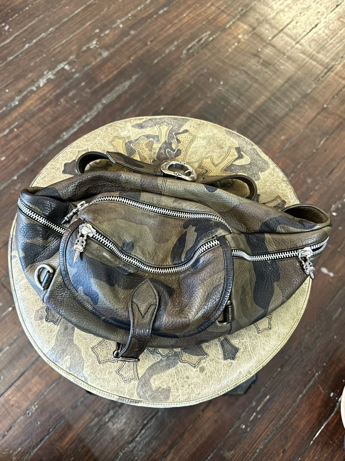 Chrome Hearts CHROME HEARTS CAMO STARK SIGNED SNAT BAG Size ONE SIZE - 1 Thumbnail