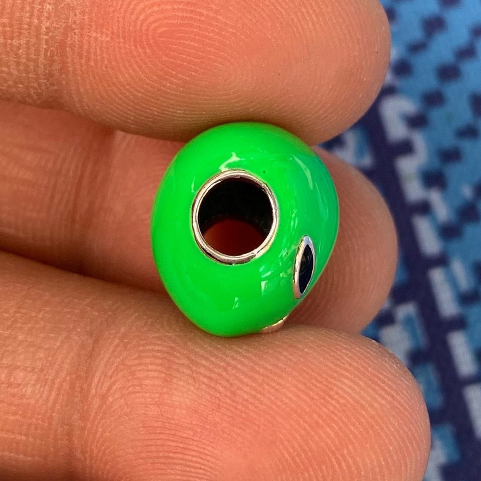 Other NWOT Alien Head Charm Sterling Silver 925 Size ONE SIZE - 9 Thumbnail