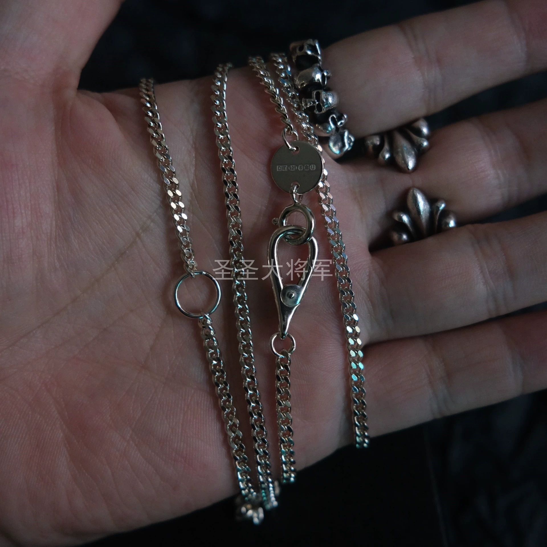 Chin Teo Silver Multi-Chain Layered Necklace Size ONE SIZE - 4 Thumbnail