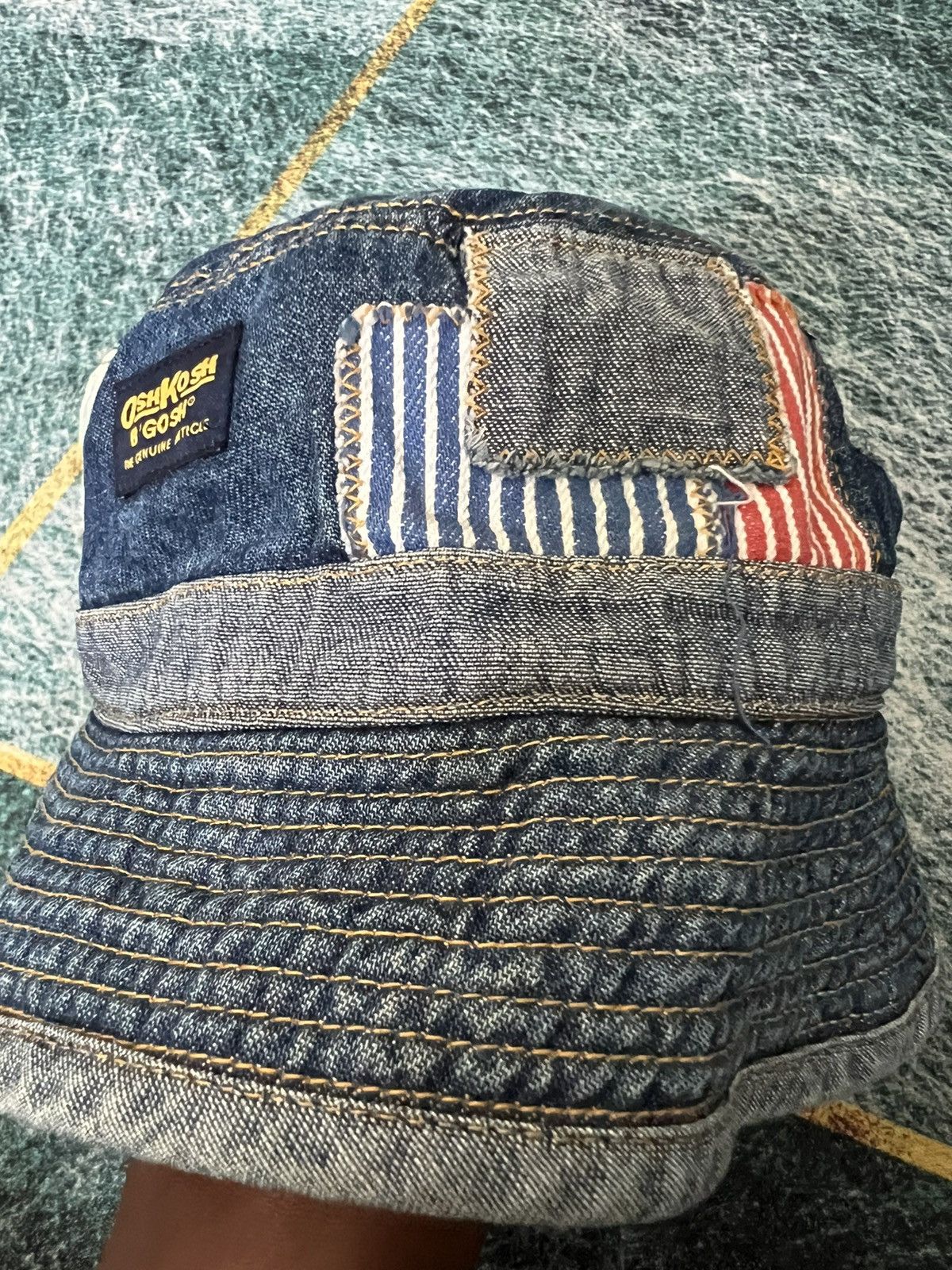 Oshkosh Vintage Oshkosh bucket hat denim kapital style Size ONE SIZE - 3 Thumbnail