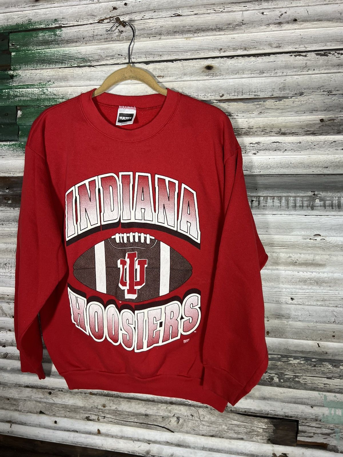 NCAA × Vintage Vintage Indiana Hoosiers Sweatshirt Size US XL / EU 56 / 4 - 3 Thumbnail