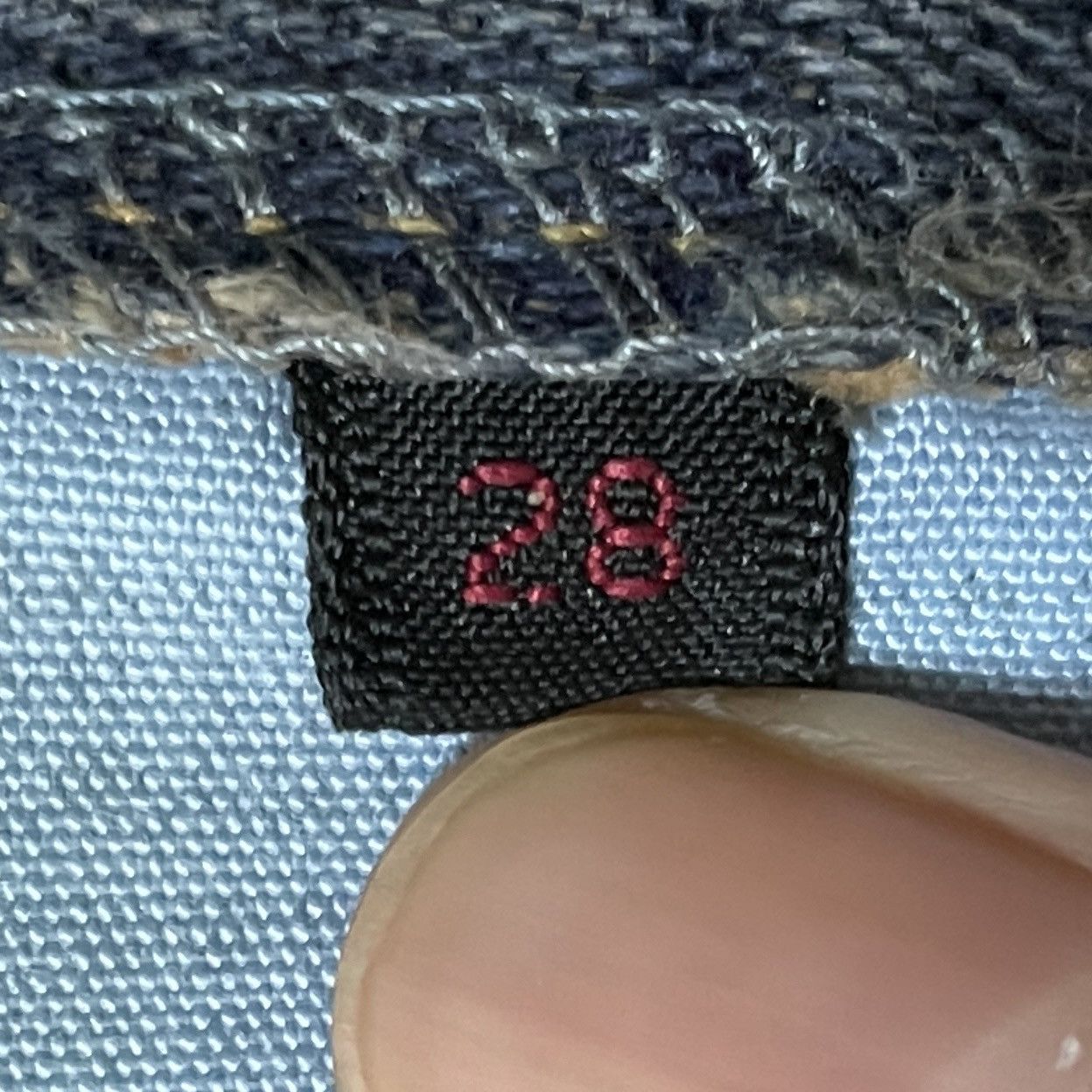 Other Rare Design Vintage Japanese Brand Sukajan Jeans 1990s Size US 28 / EU 44 - 11 Thumbnail