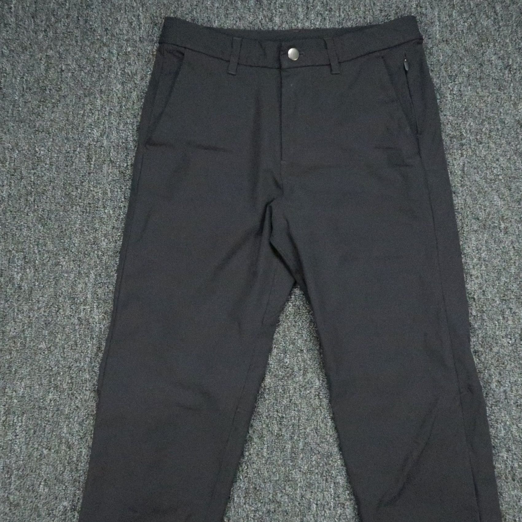 Lululemon Lululemon Pants Mens 28x30 Commission Slim Zip Pocket Trouser Chino Obsidian Size US 28 / EU 44 - 2 Thumbnail