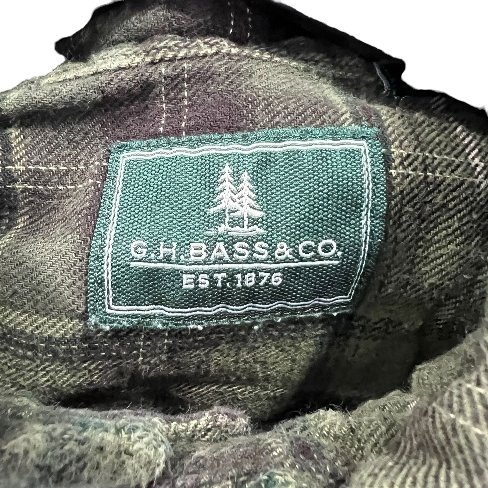 G.H. Bass & Co. G.H. Bass & Co. Plaid Button Down Flannel Size US L / EU 52-54 / 3 - 7 Thumbnail