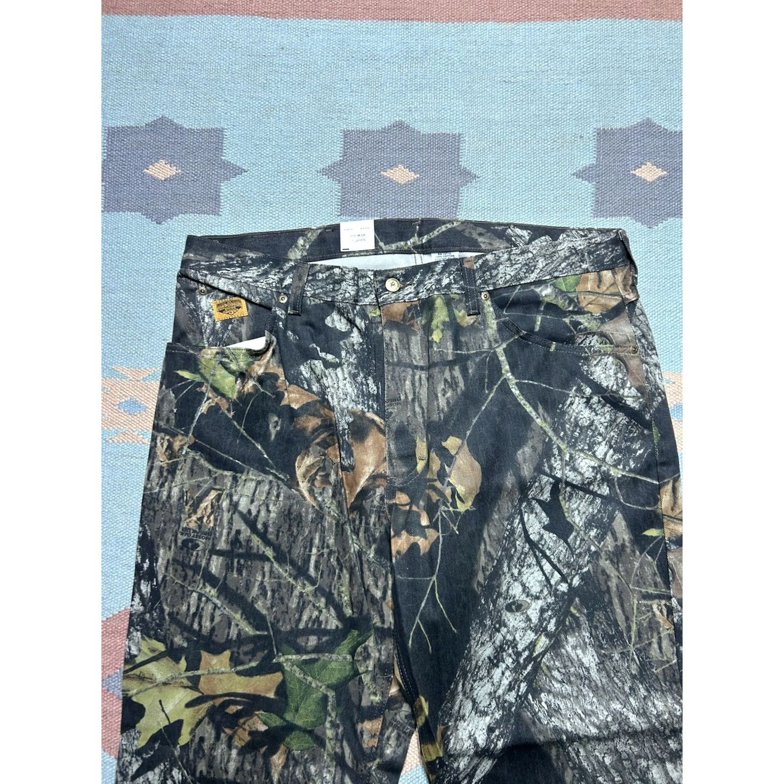 Vintage VINTAGE Diamond Jeans Mossy Oak Camo NWT DEADSTOCK Men 38x30 Straight Jeans Mens Size US 38 / EU 54 - 7 Thumbnail