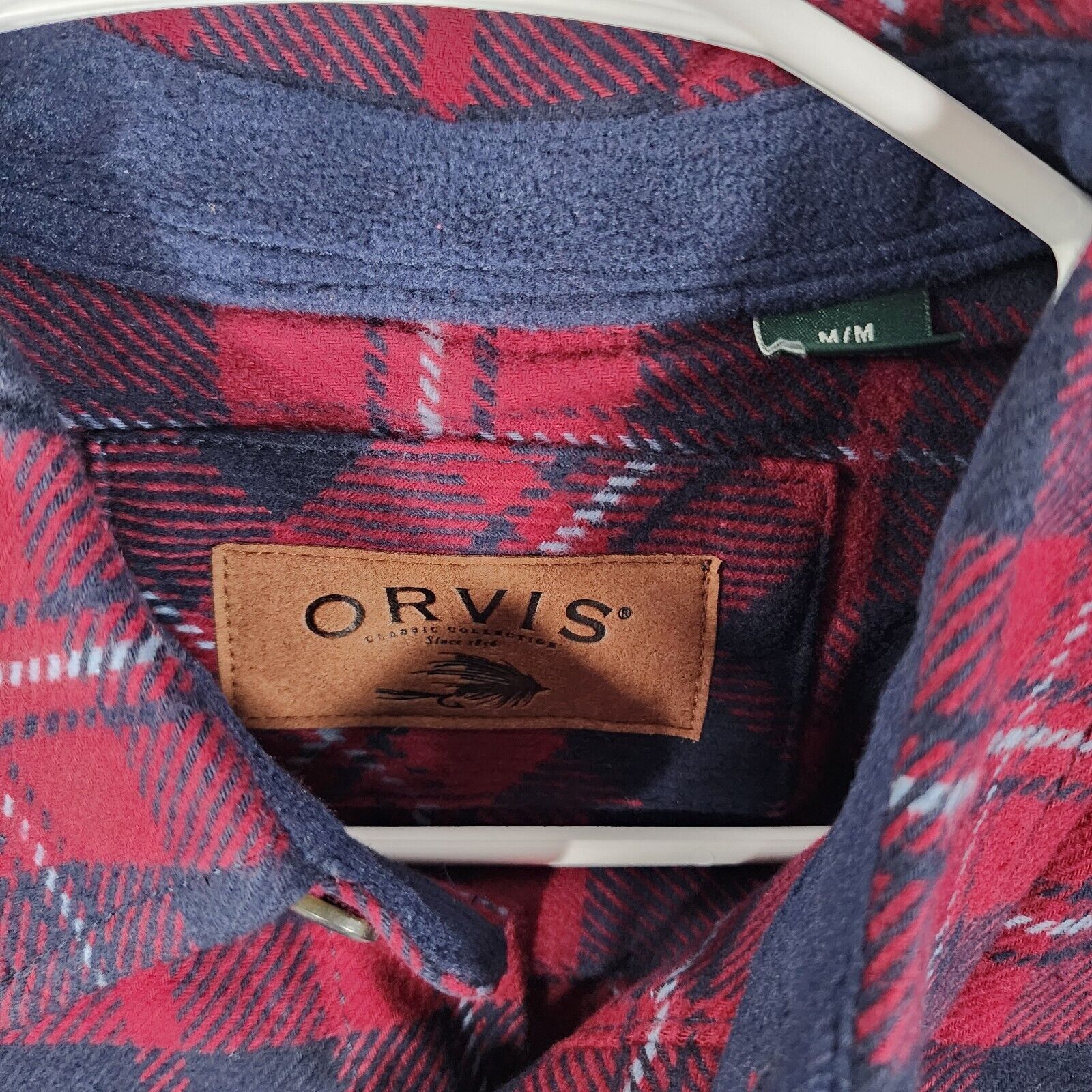 Orvis Orvis Heavy Weight Flannel Mens Sz M Plaid Shirt Jacket NWT Size US M / EU 48-50 / 2 - 7 Thumbnail