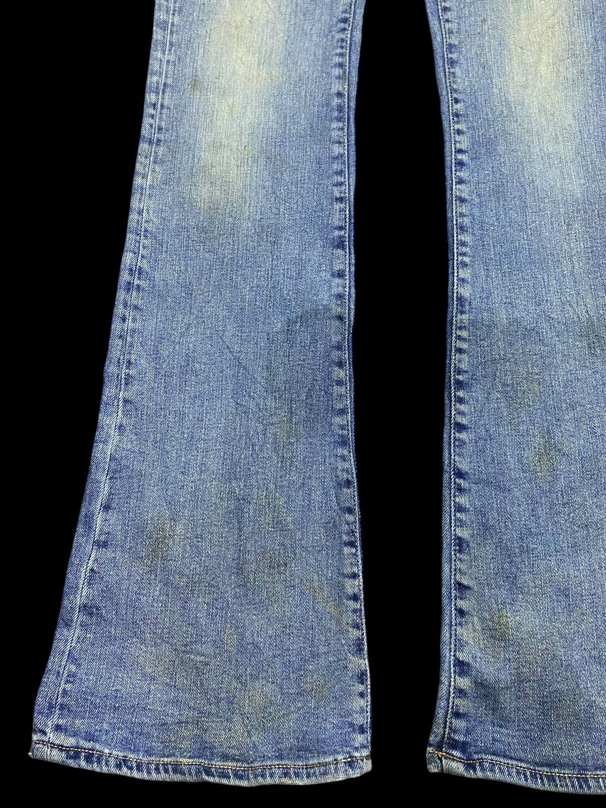 Other Vintage American Eagle Mud Wash Flare Style Jeans Size US 27 - 7 Thumbnail