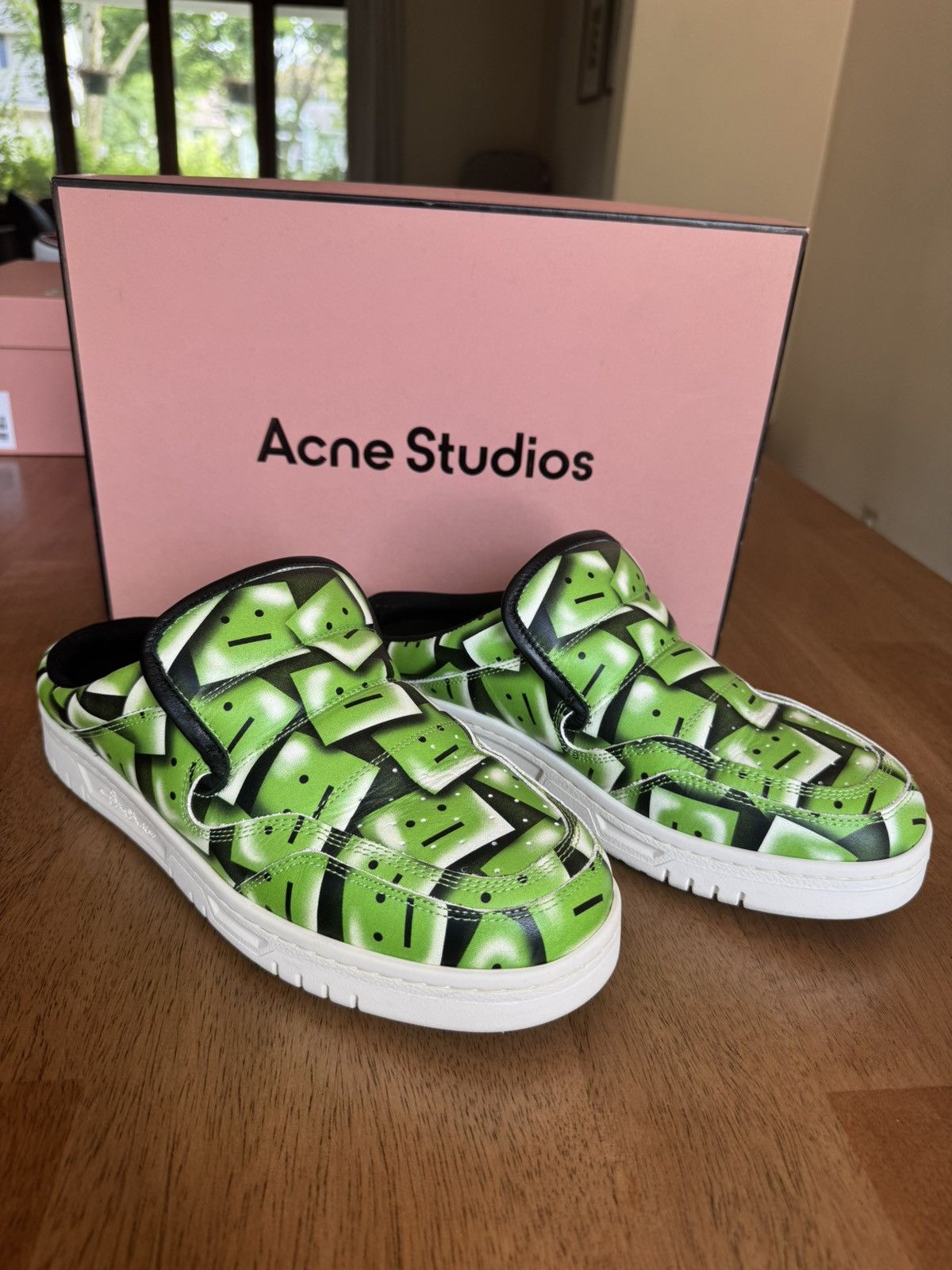 Acne Studios Acne Studios 08STLHM Mule “Face” Size US 9 / EU 42 - 1 Thumbnail