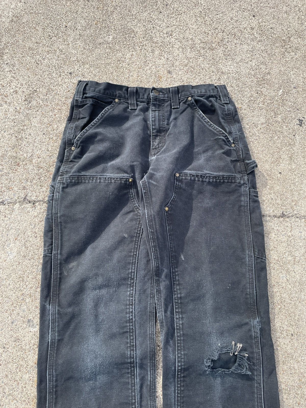 Carhartt Carhartt Faded and Distressed Double knees Size US 32 / EU 48 - 3 Thumbnail