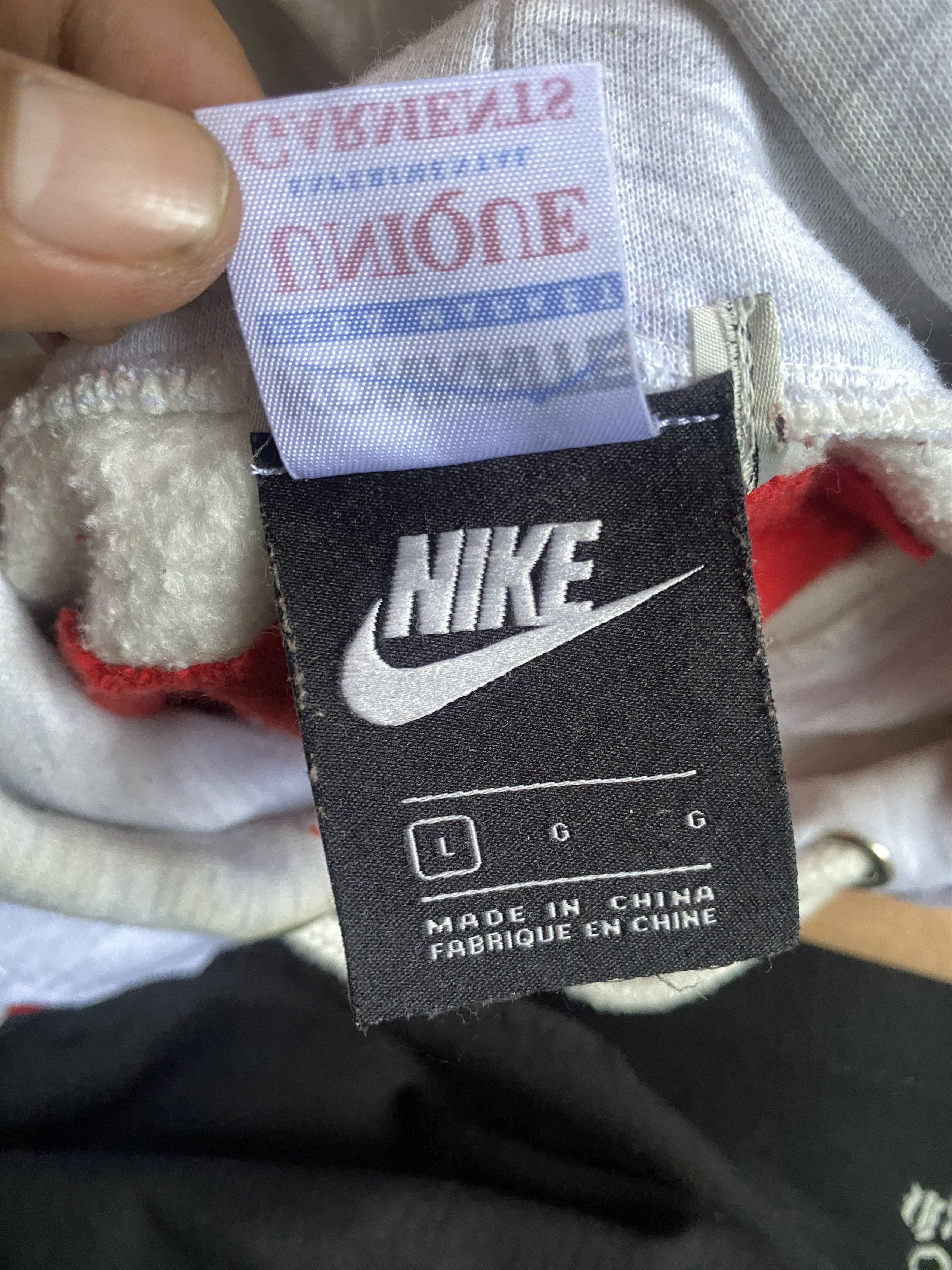 Handmade × Nike 1OF1 REWORKED NIKE BONES SPIDERWEB HOODIE SIZE LARGE Size US L / EU 52-54 / 3 - 9 Thumbnail