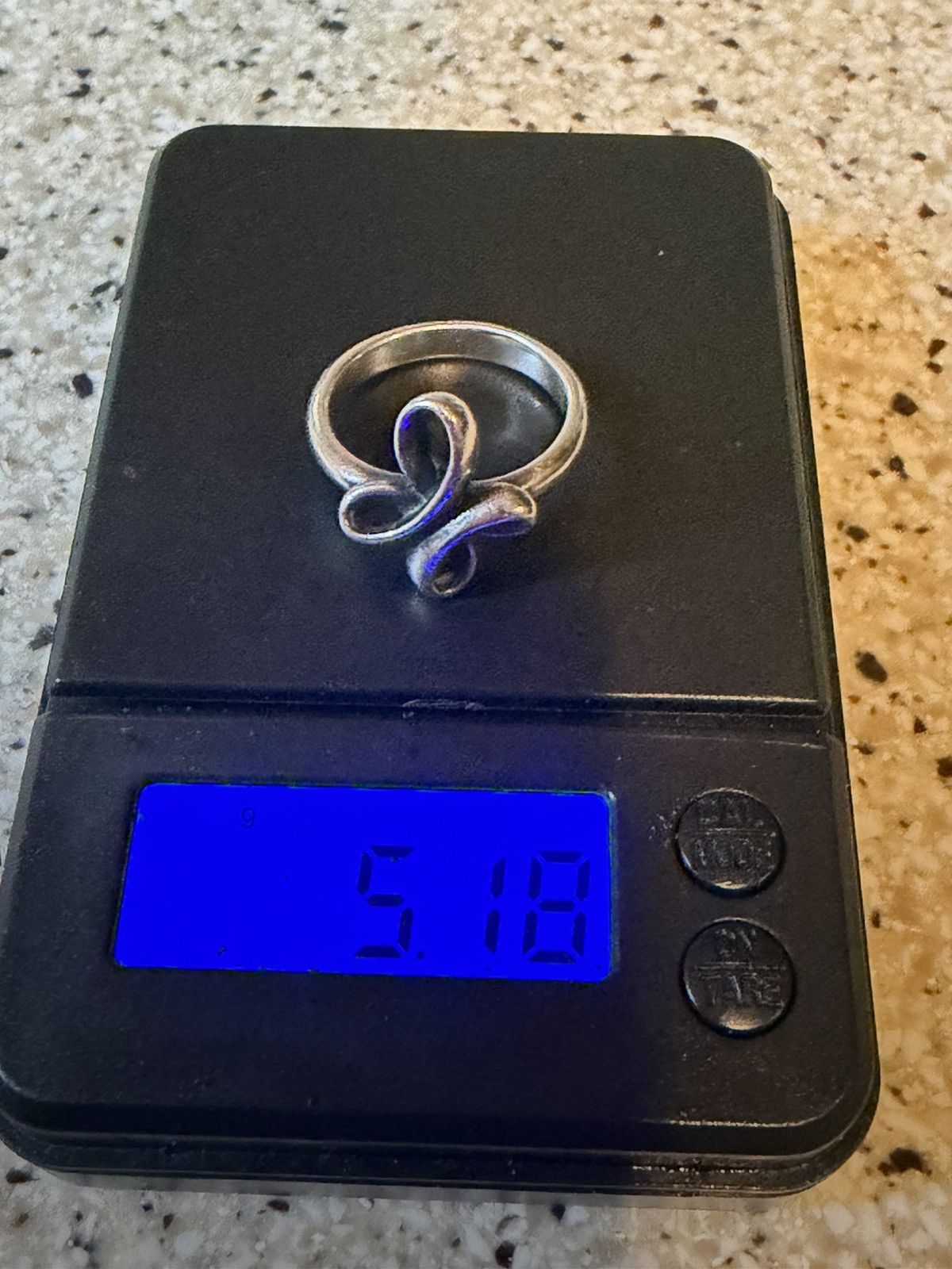 Vintage James Avery Eternal Ribbon Cross Ring Sterling Silver Sz 7 Size ONE SIZE - 4 Thumbnail