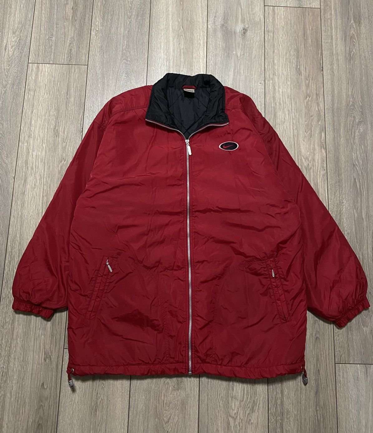 Nike Vintage Nike Jacket Sintepon Coat Big Swoosh Bangladesh Y2K Size US XL / EU 56 / 4 - 1 Thumbnail