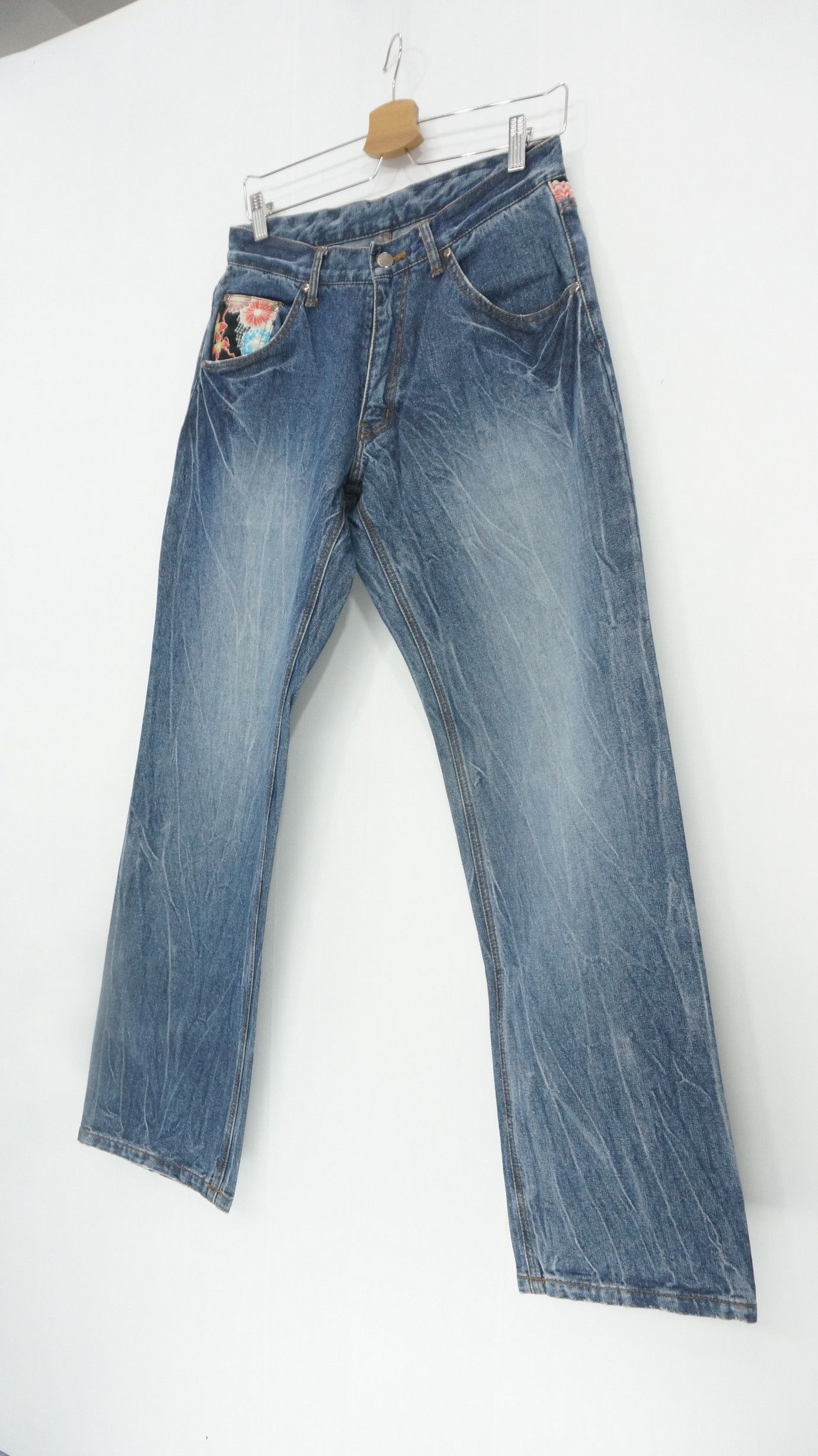 Japanese Brand 🔥 MJ Japan Vintage Jeans Size US 29 - 5 Thumbnail