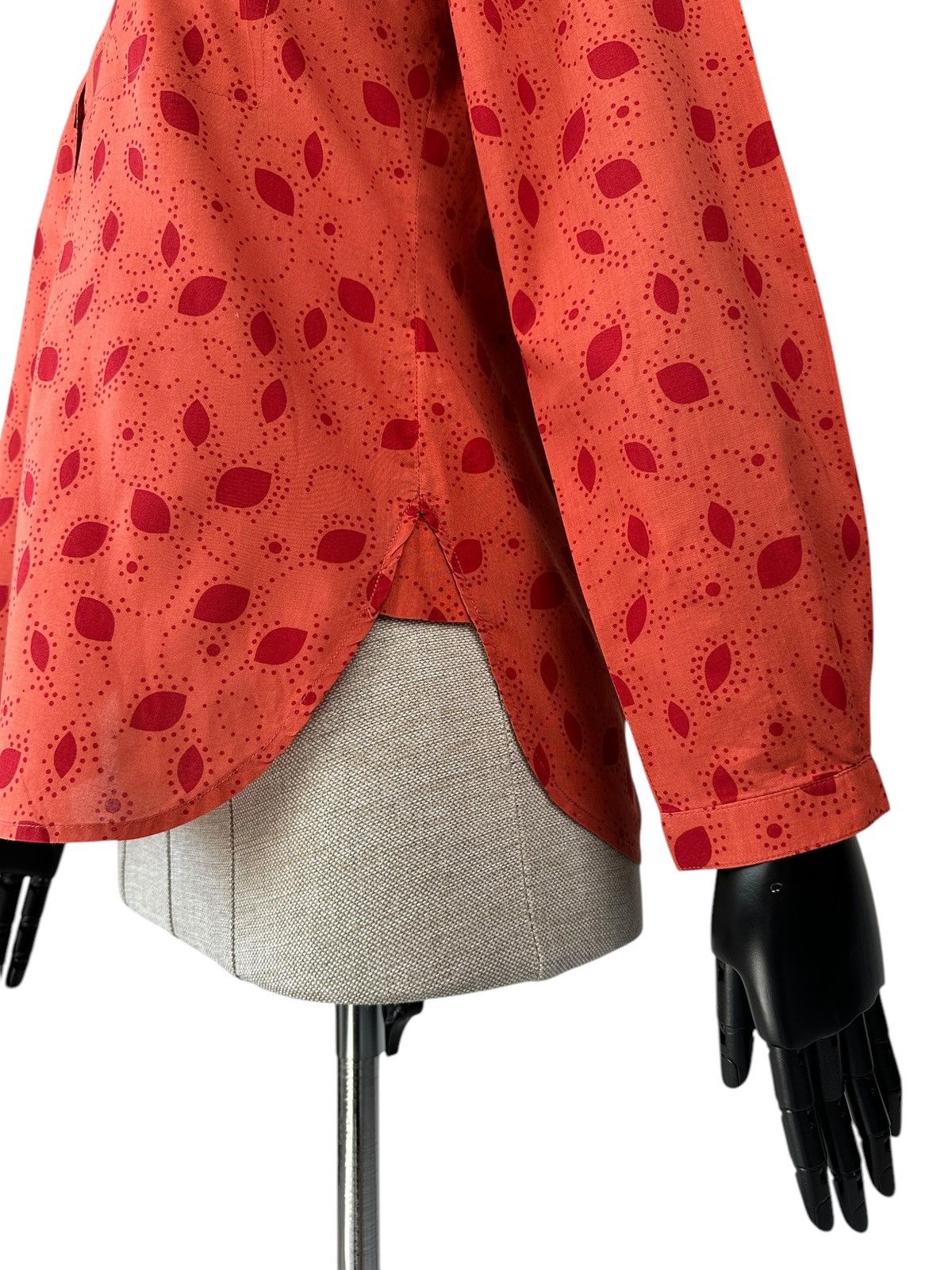 Gudrun Sjoden GUDRUN SJODEN Floral Print Button Up Shirt Long Sleeve Size S / US 4 / IT 40 - 4 Thumbnail