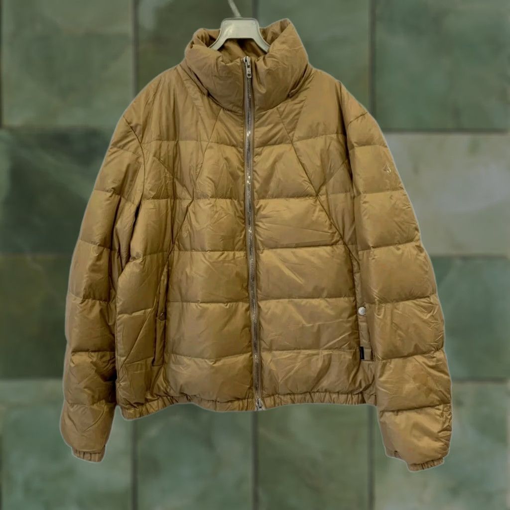 Aquascutum VINTAGE Aquascutum London Mens XXL Beige Puffer Jacket Quilted Down Coat Luxury Size US XXL / EU 58 / 5 - 1 Thumbnail