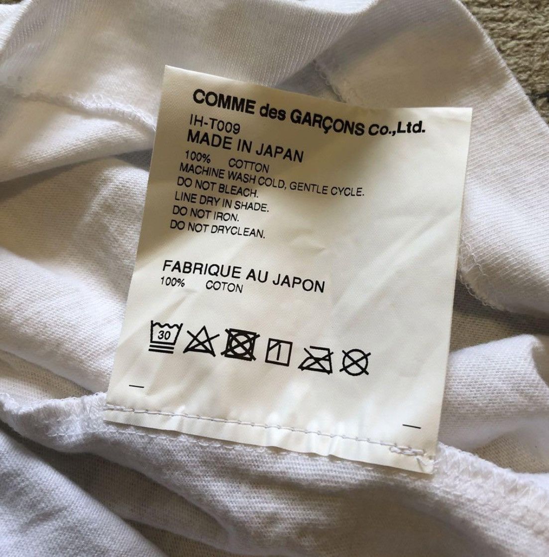 Comme des Garcons × Comme des Garcons Homme × Comme des Garcons Homme Plus CDG Comme des garcons T-shirt Size US L / EU 52-54 / 3 - 5 Thumbnail
