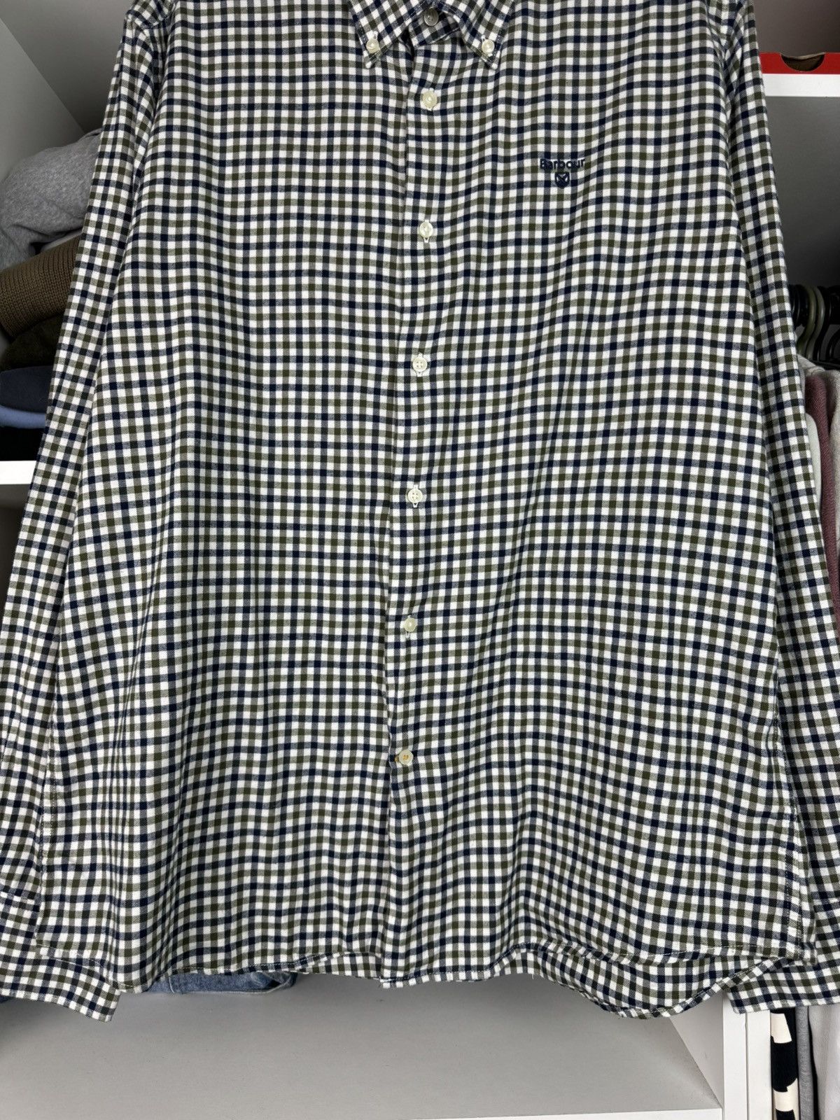 Barbour Barbour Finkle Tailored Gingham Shirt Mens Size US M / EU 48-50 / 2 - 12 Thumbnail