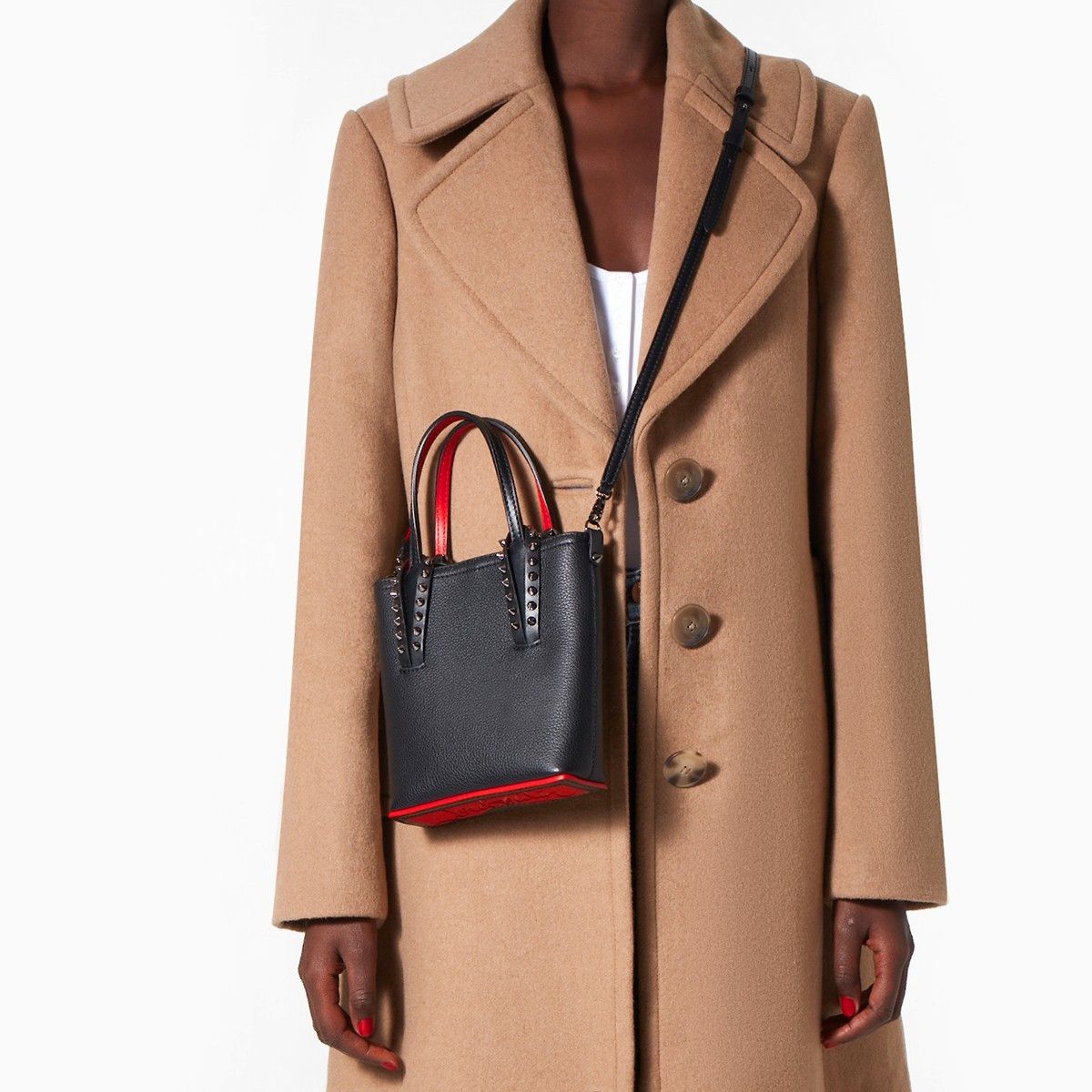 Christian Louboutin o1s1wg110125 Size: OS/Cabata N/S Mini Bag in Black Size ONE SIZE - 5 Thumbnail