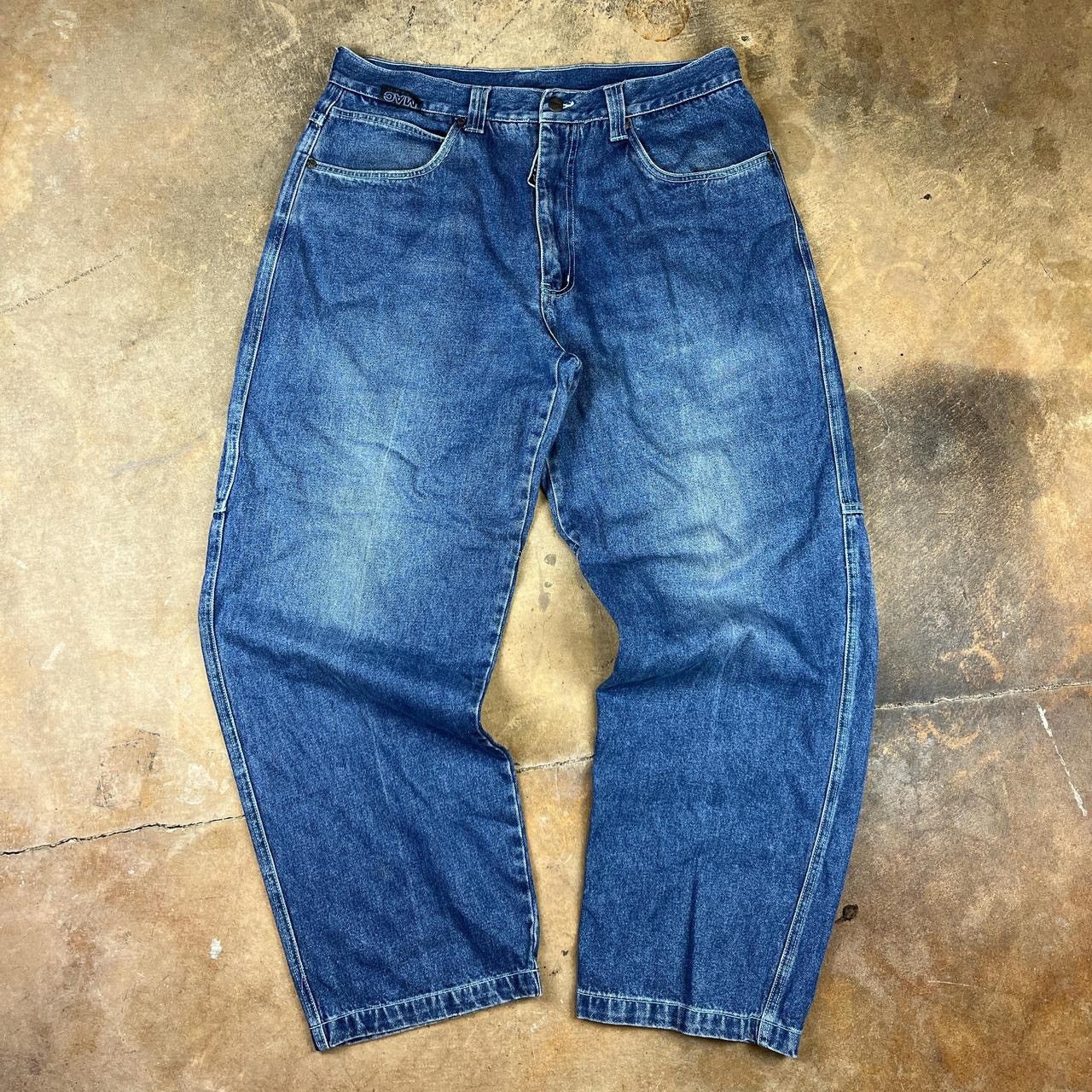 JNCO Y2k Mac Sport Denim Baggy Jnco Style Jeans Size US 38 / EU 54 - 2 Thumbnail