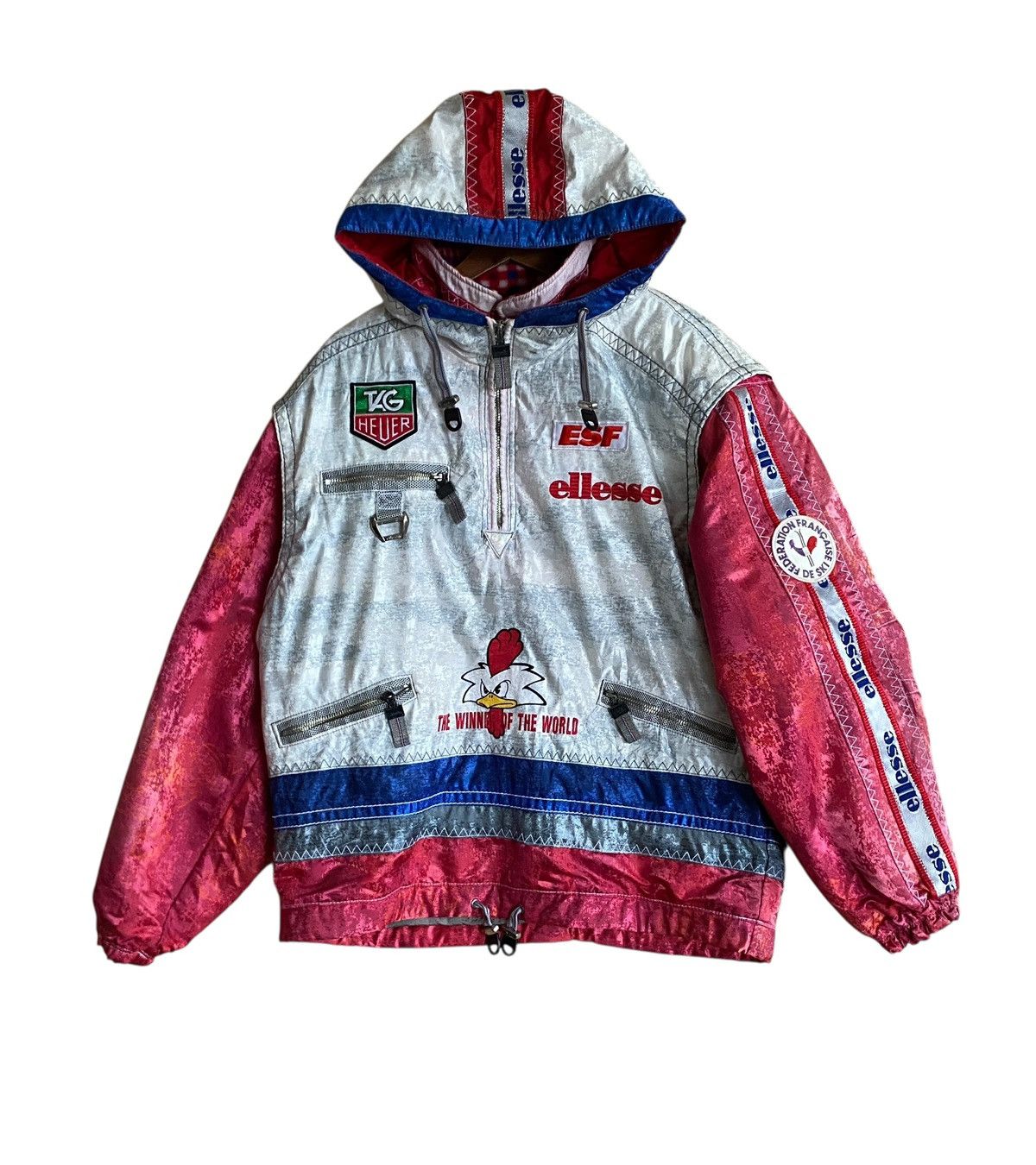 Ellesse Vintage Brand Ellese Ski Jacket 1990s Size US L / EU 52-54 / 3 - 1 Thumbnail