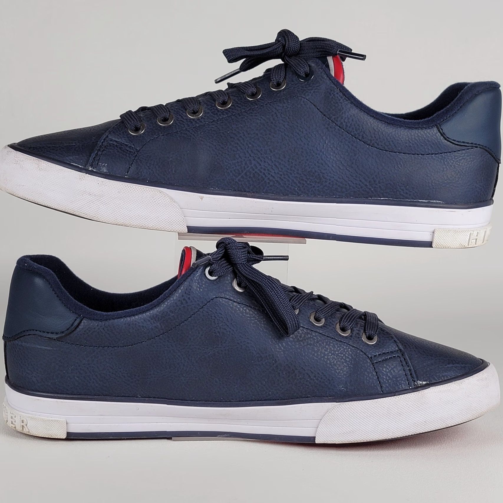 Tommy Hilfiger Tommy Hilfiger Shoes Mens 10.5 M Navy Blue 001 Low Top Sneakers Memory Foam Size US L / EU 52-54 / 3 - 4 Thumbnail