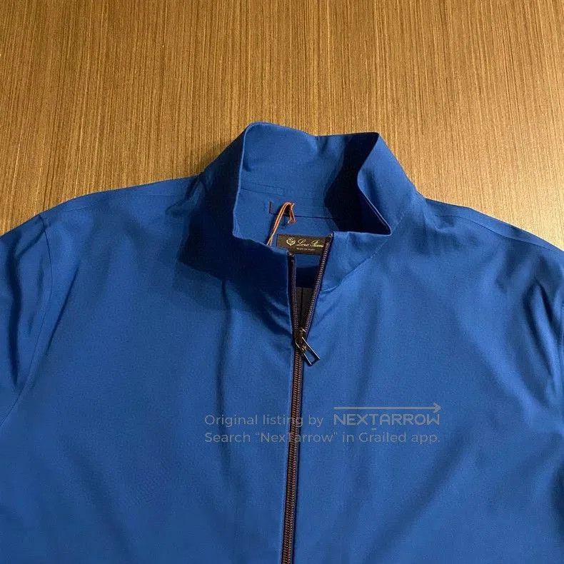 Loro Piana Loro Piana Blue Bomber Jacket. Size US L / EU 52-54 / 3 - 2 Thumbnail