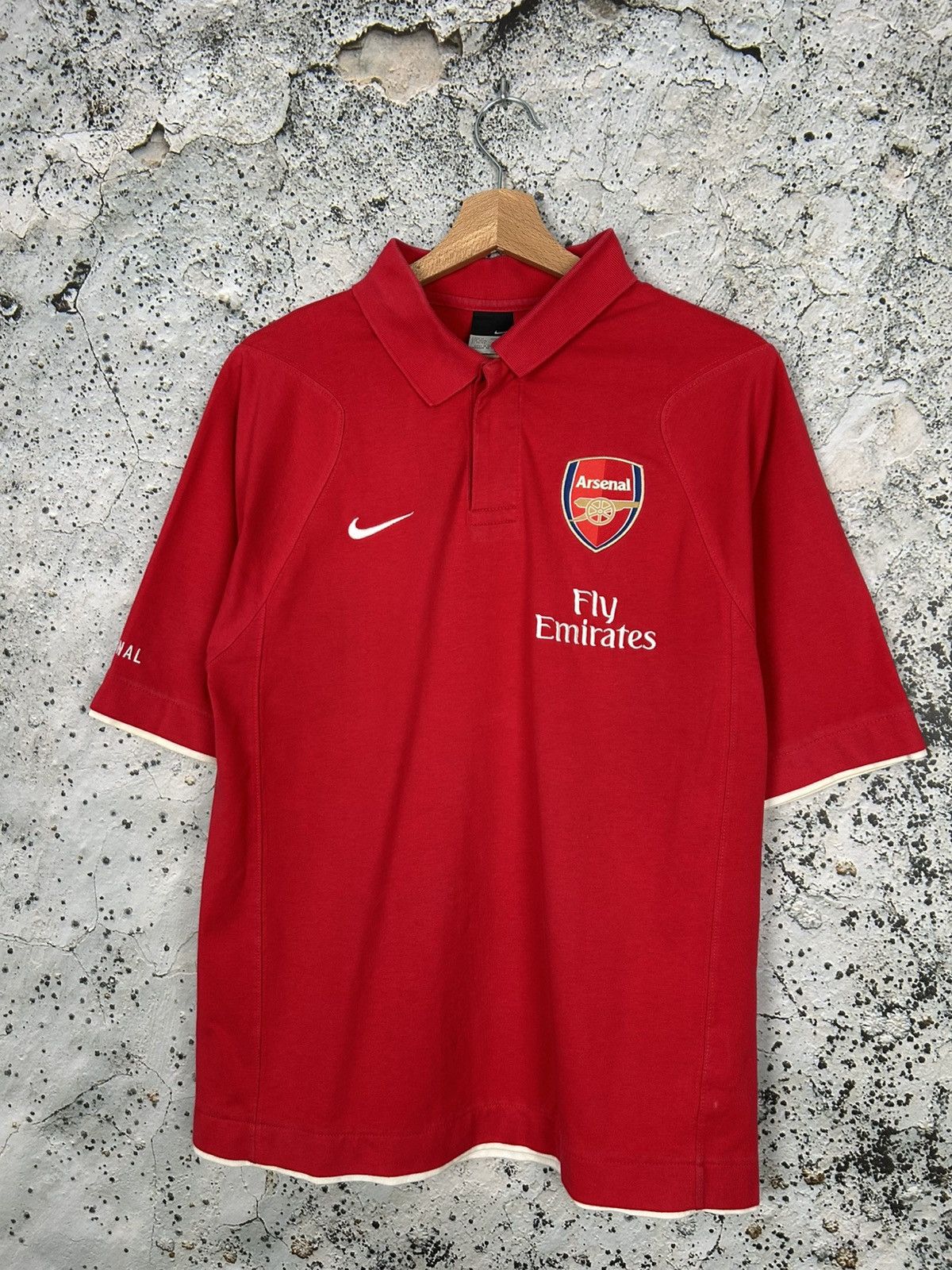 Nike Nike Arsenal London Polo Jersey Football Soccer Sport Size US M / EU 48-50 / 2 - 1 Thumbnail