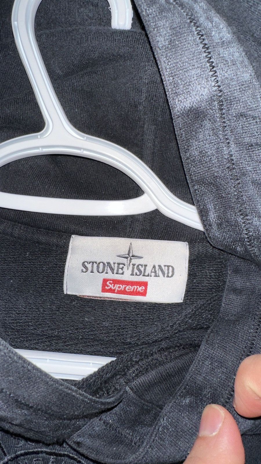 Stone Island × Supreme Supreme Stone Island Hoodie SS19 Size US S / EU 44-46 / 1 - 3 Thumbnail