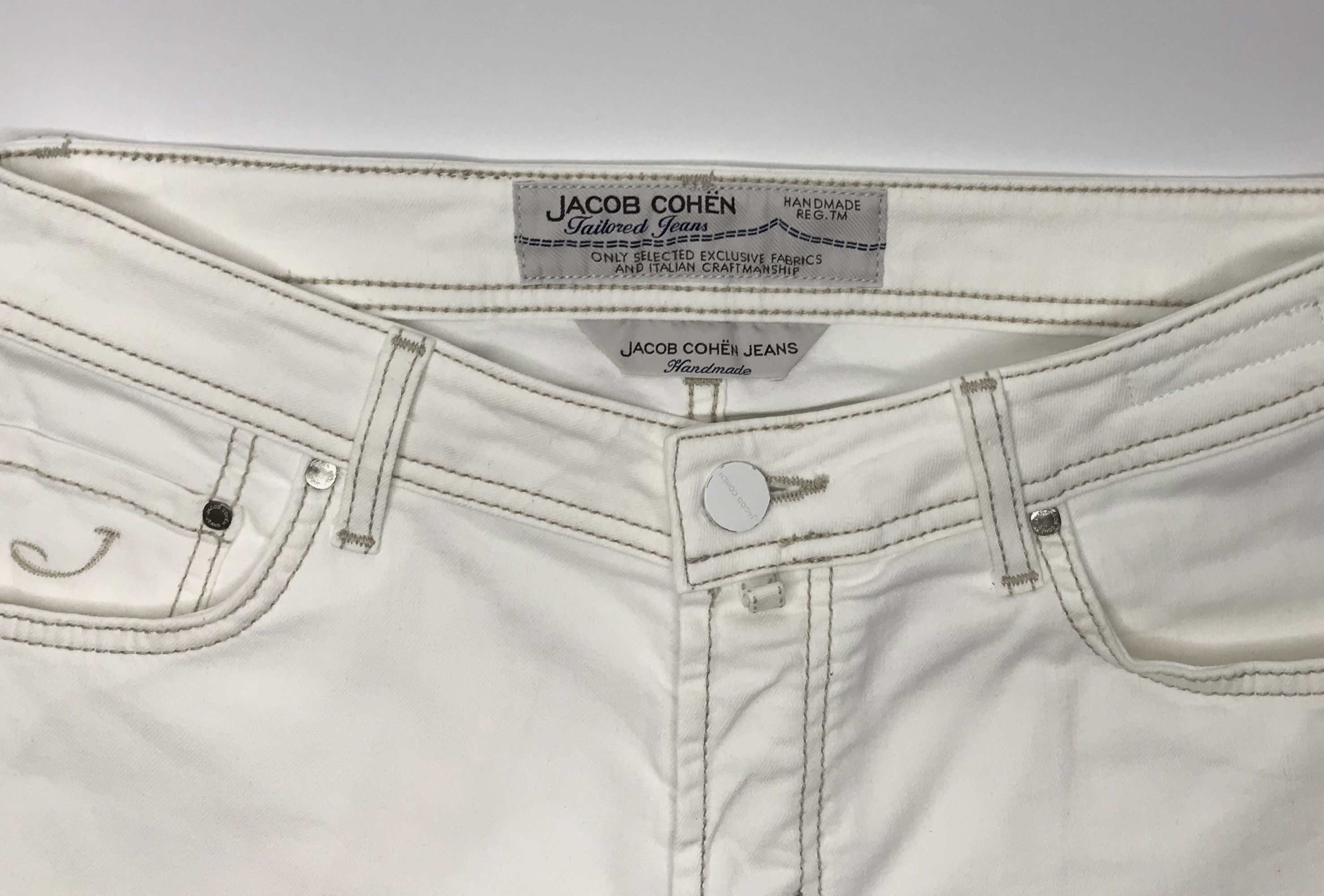Jacob Cohen Jacob Cohen J622 Comfort Mens 5 Pocket Jeans Size US 31 - 5 Thumbnail