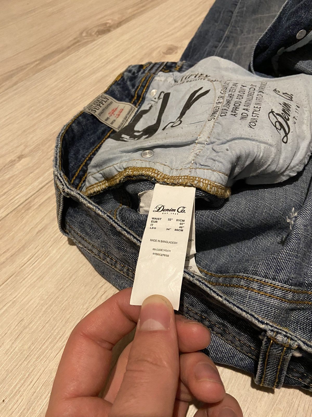 Denim & Co. Denim&Co vintage faded jeans Size US 32 / EU 48 - 9 Thumbnail