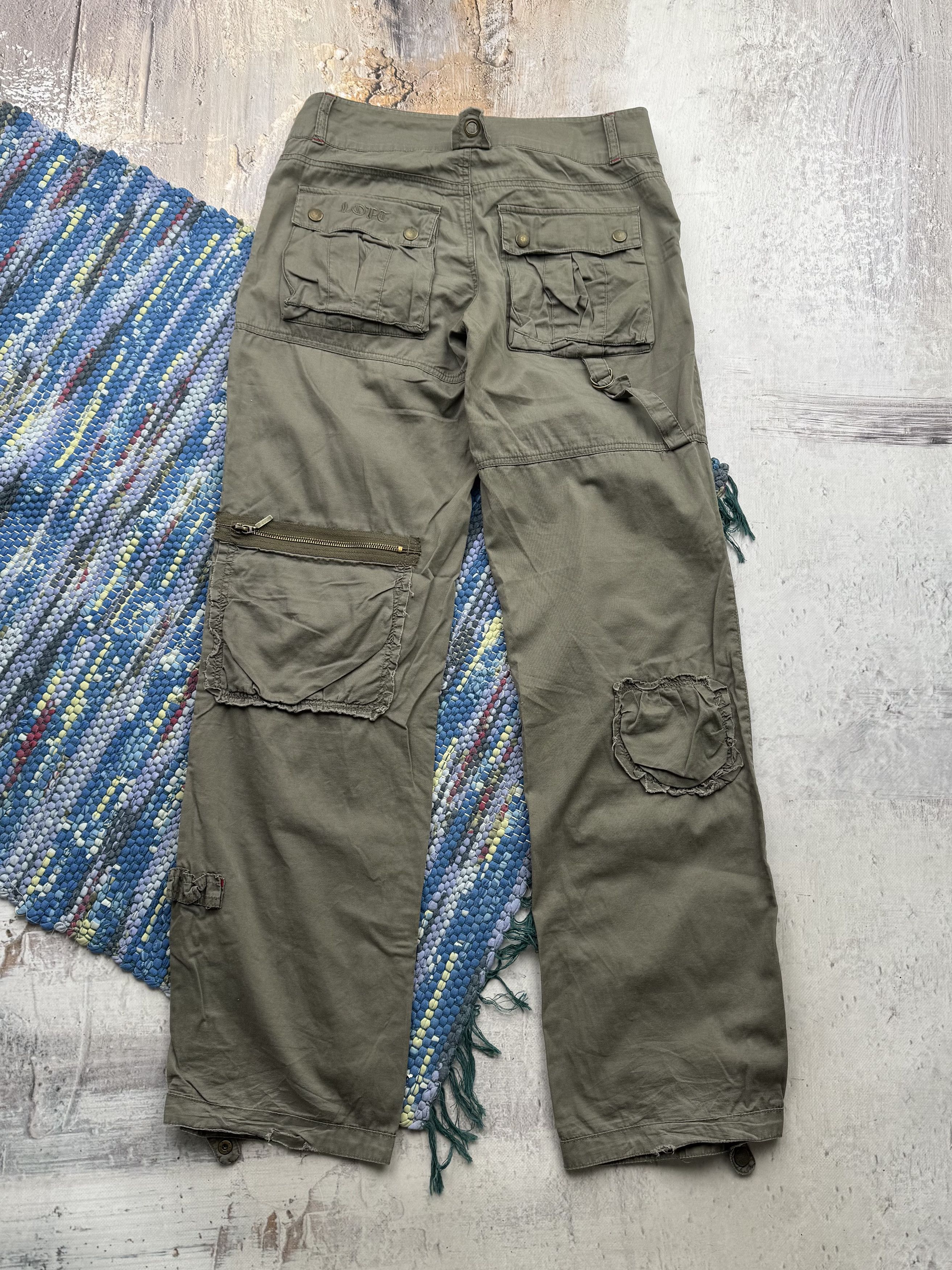 Vintage Vintage Wide Pants A621(385) Size US 30 / EU 46 - 6 Thumbnail