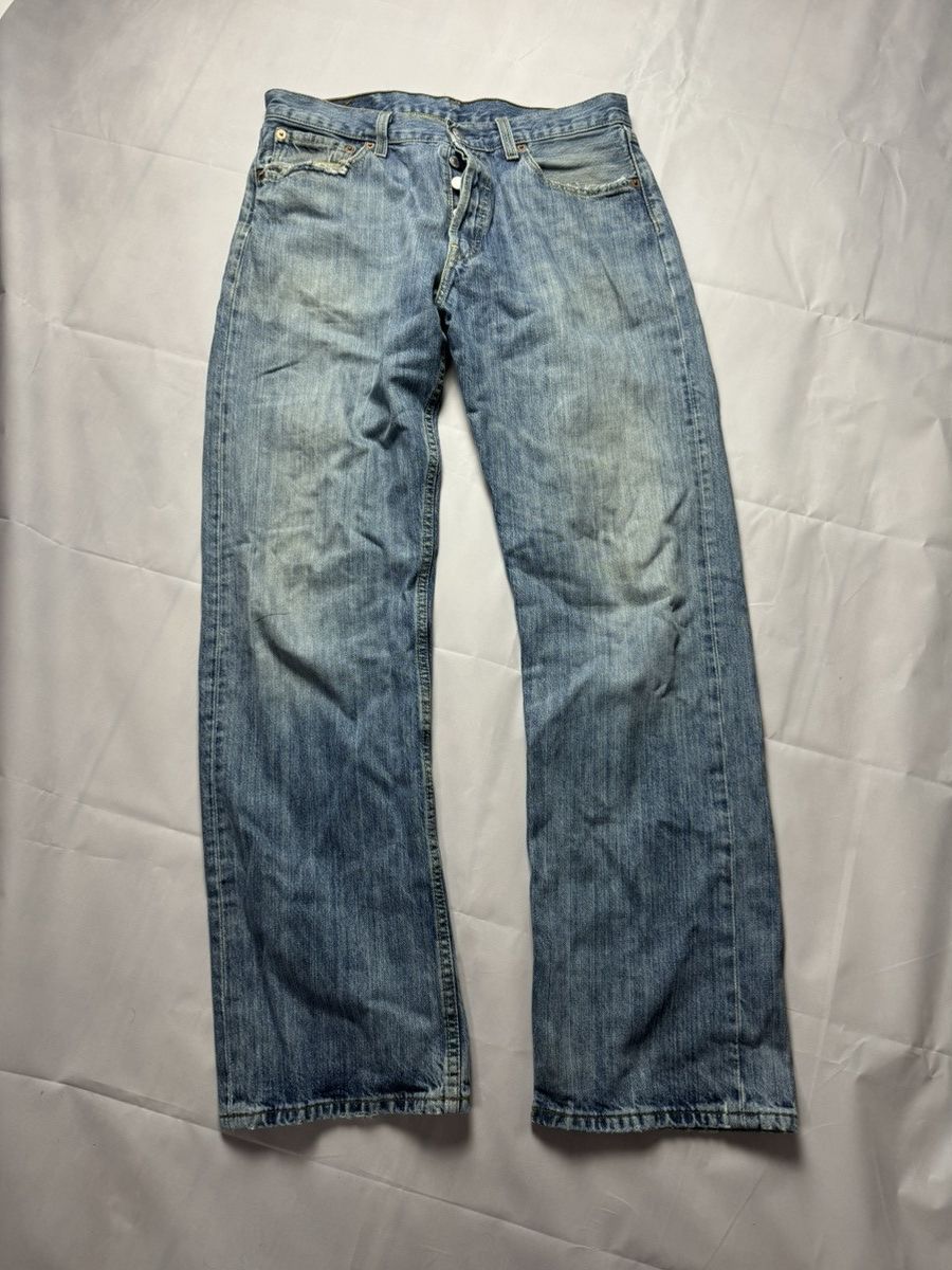 Carhartt × Levi's × Vintage Levi’s 501 Original Fit | W32 L32 | Size US 32 / EU 48 - 2 Thumbnail