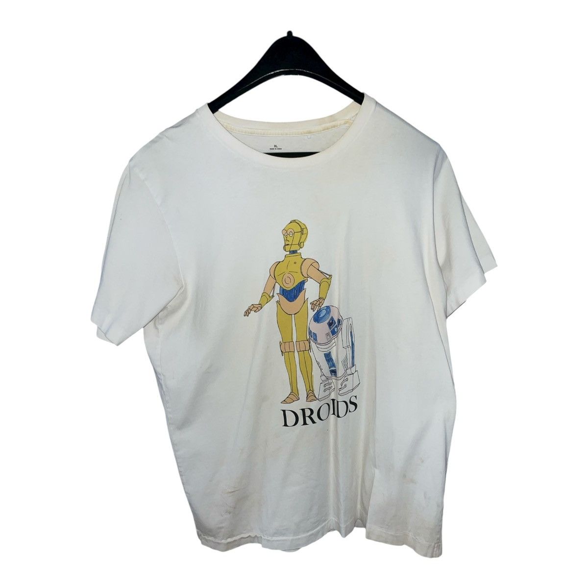 Uniqlo Uniqlo Star Wars Jun Takahashi DROIDS T-Shirt Men’s X Large Size US XL / EU 56 / 4 - 4 Thumbnail