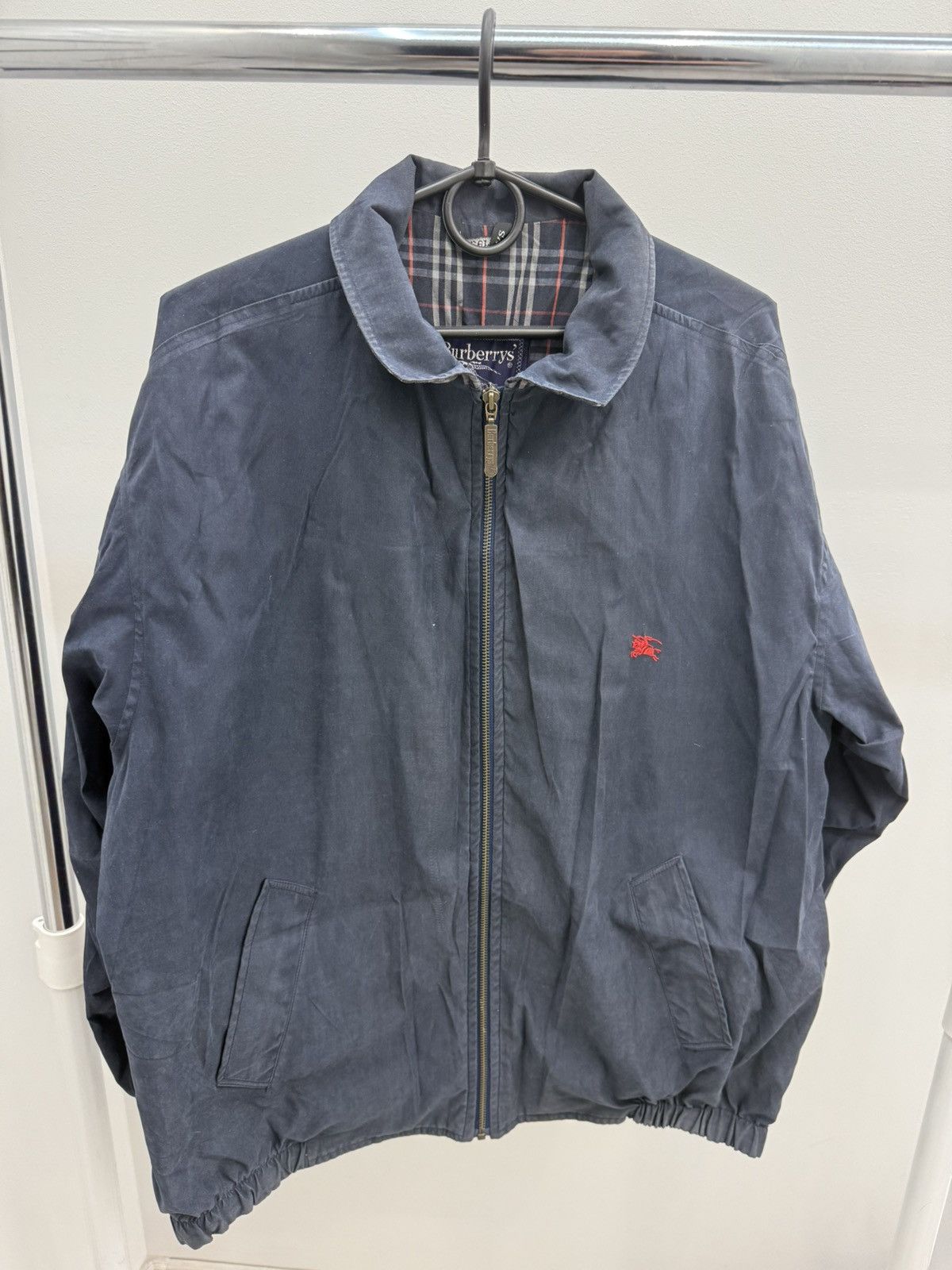 Burberry Vintage Burberrys Nova Check Lining Jacket Size US L / EU 52-54 / 3 - 1 Thumbnail