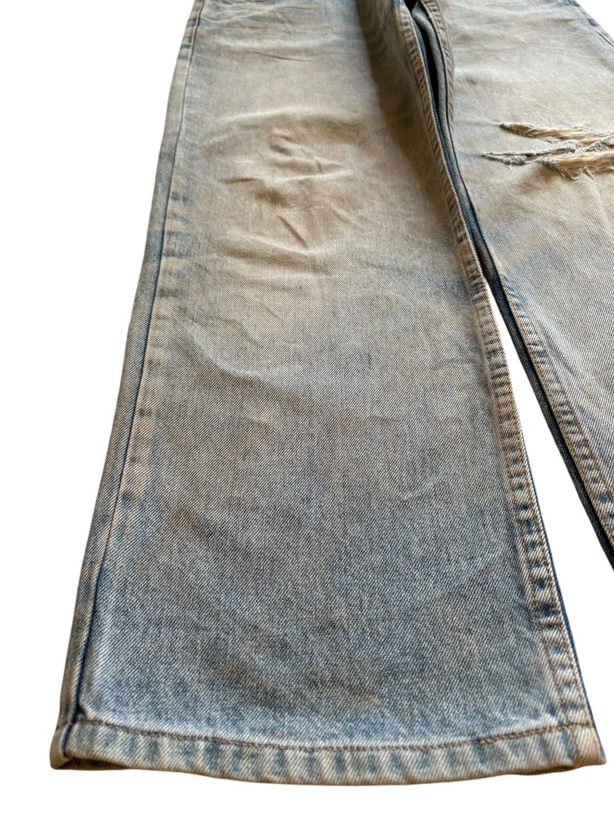 LVC × Levi's × Levi's Vintage Clothing Vintage 90s Levis 515 Mud Wash Distressed Baggy Jeans Size US 32 / EU 48 - 6 Thumbnail