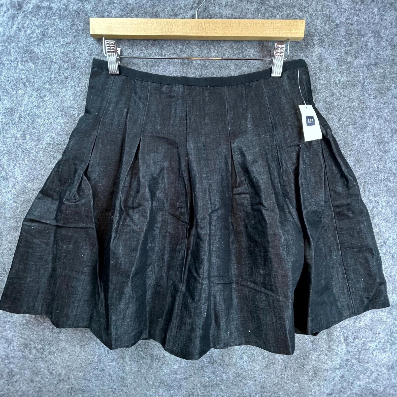 Gap Gap Skirt Women 4 Denim 90s Grunge Y2K Dark Fairy Schoolgirl Size 27" / US 4 / IT 40 - 1 Thumbnail