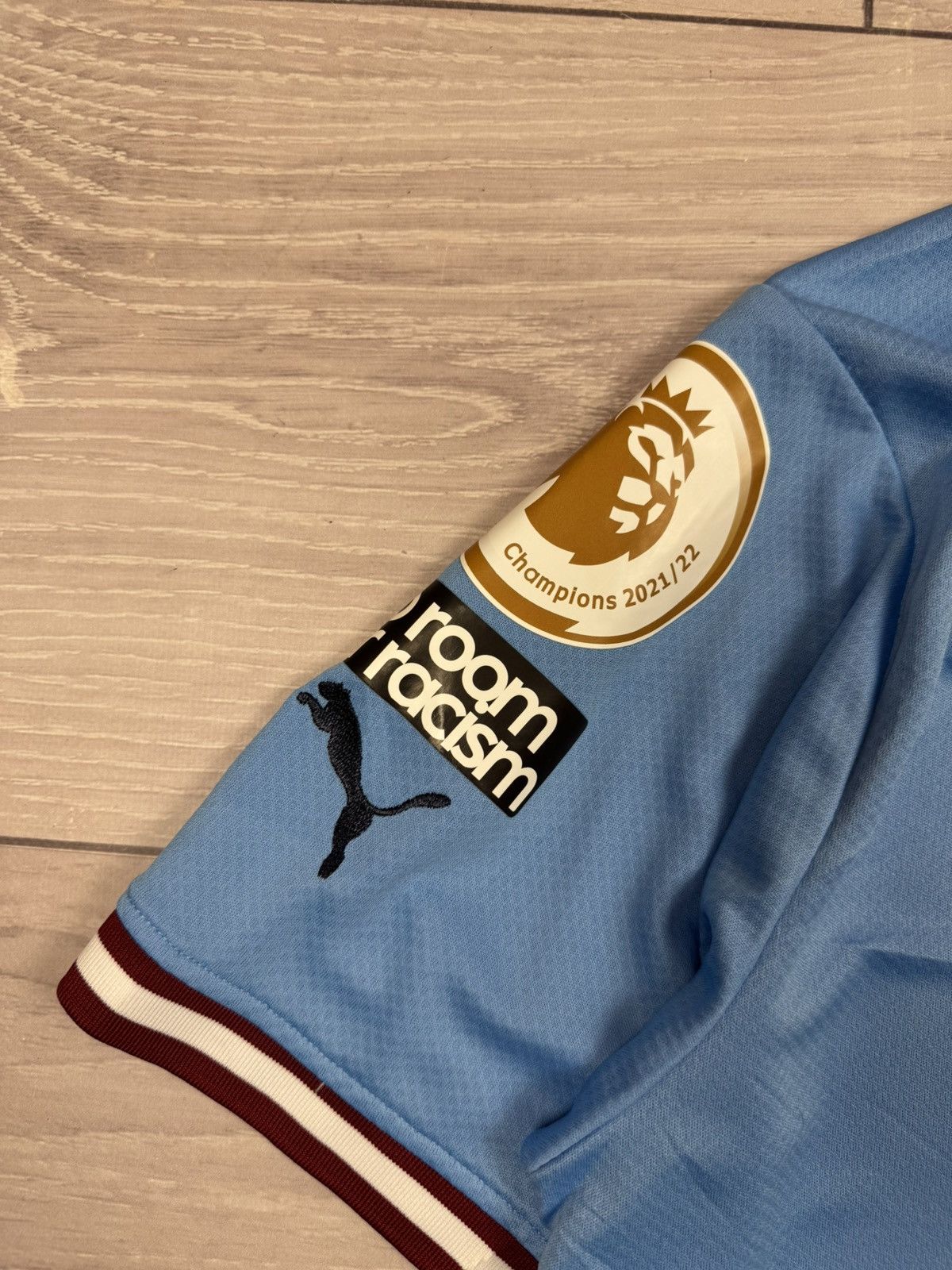 Puma Manchester City Puma 2021/2022 Home Jersey #9 Haaland Size US L / EU 52-54 / 3 - 9 Thumbnail