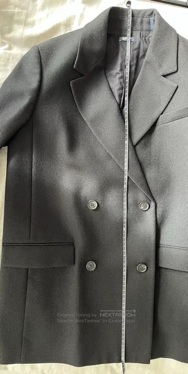 Jil Sander Jil Sander Navy Blue Black Double-breasted Suit Jacket Size 36S - 6 Thumbnail