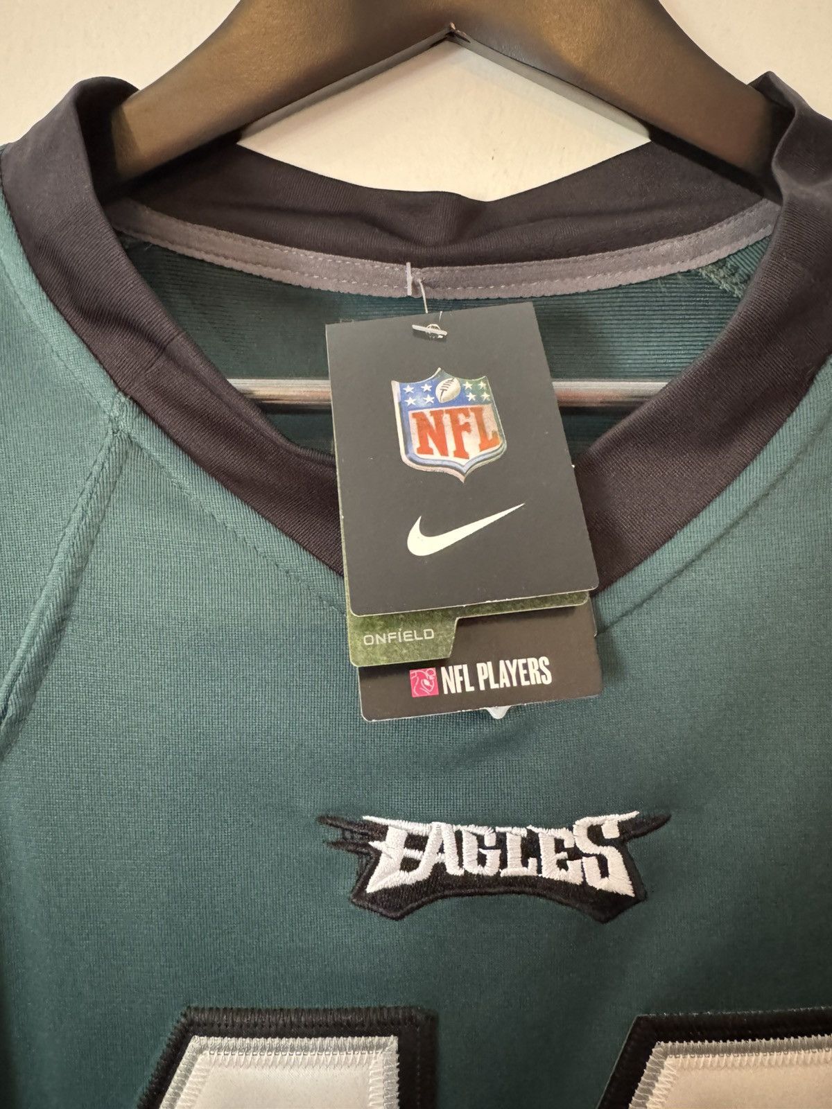 NFL #11 Carson Wentz Eagles Jersey Size US XL / EU 56 / 4 - 2 Thumbnail