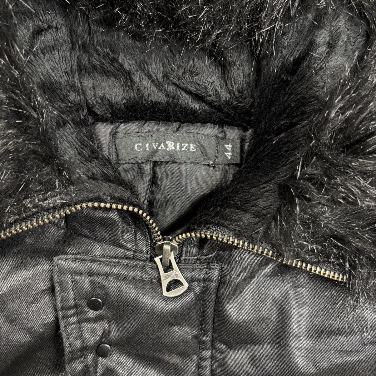 If Six Was Nine Civarize trim fur hoodie waxed bomber jacket Size US XS / EU 42 / 0 - 7 Thumbnail