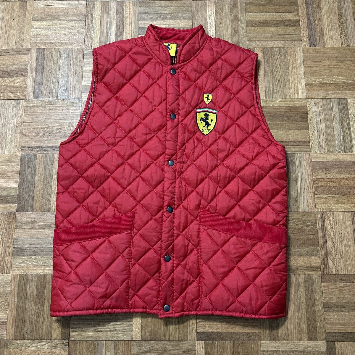 Ferrari Vintage Ferrari puffer vest Size US S / EU 44-46 / 1 - 1 Thumbnail