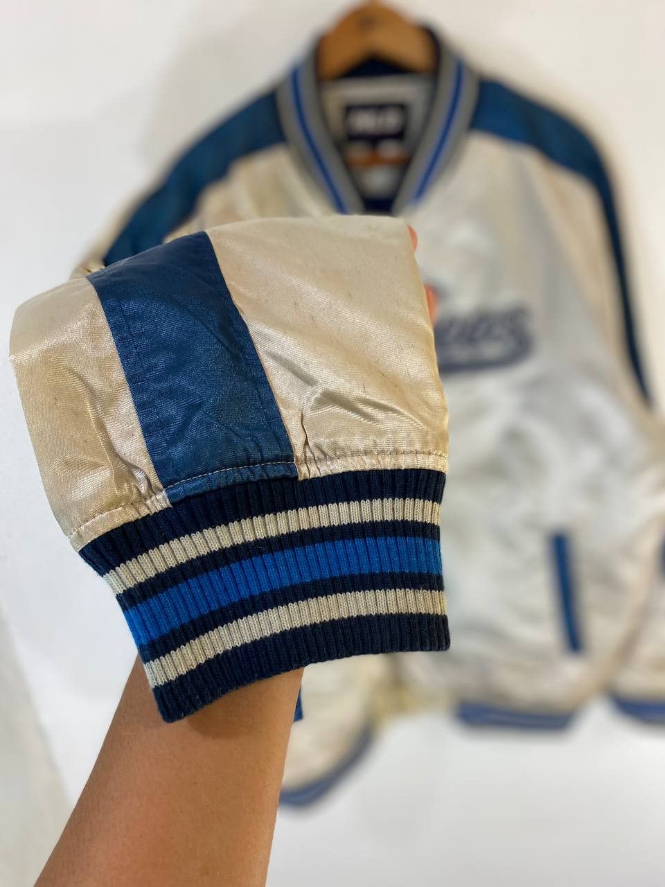MLB vintage mlb new york yankees bomber jacket nice design Size US XXL / EU 58 / 5 - 6 Thumbnail