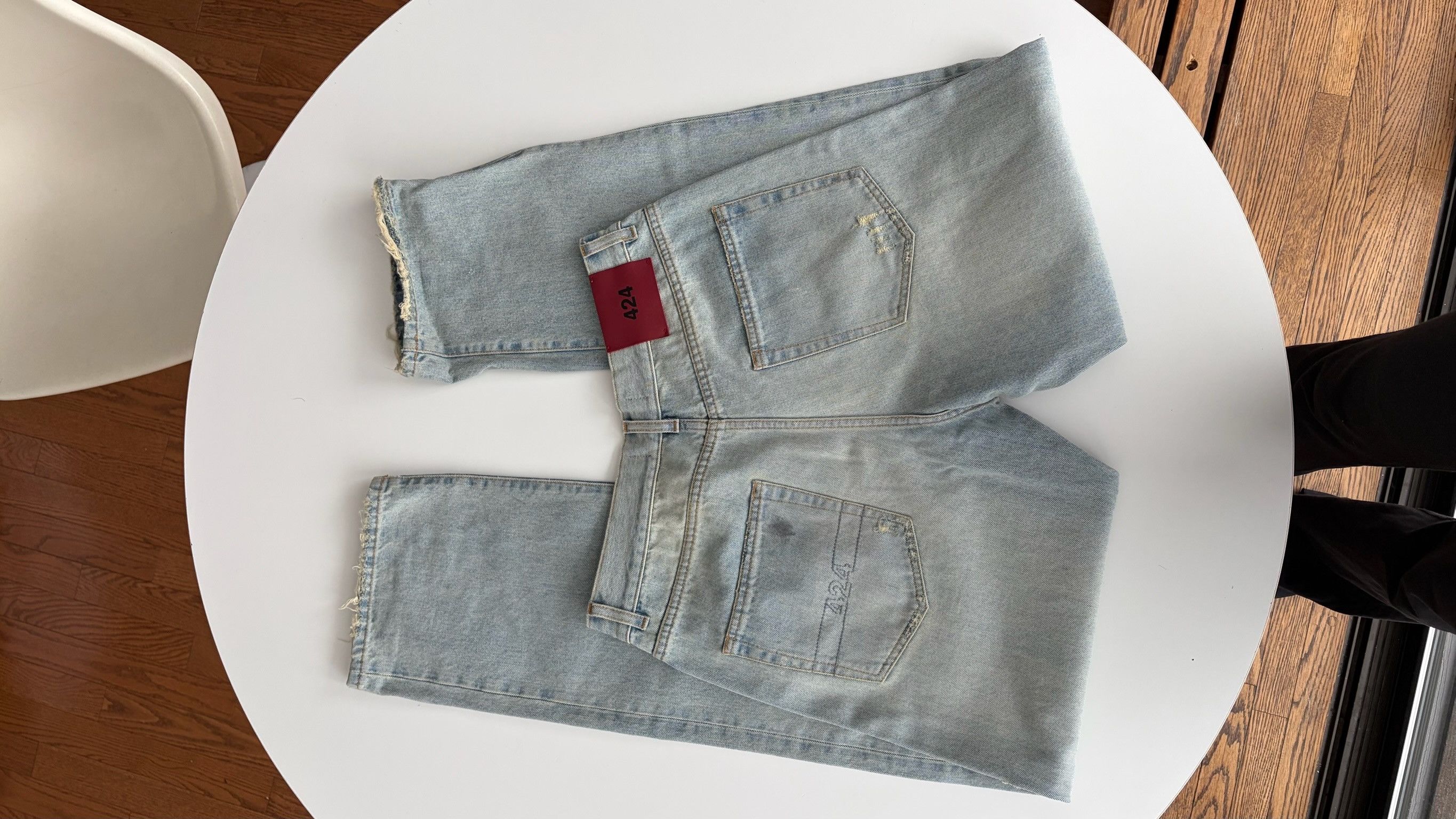424 424 Distressed Denim Size US 32 / EU 48 - 10 Thumbnail