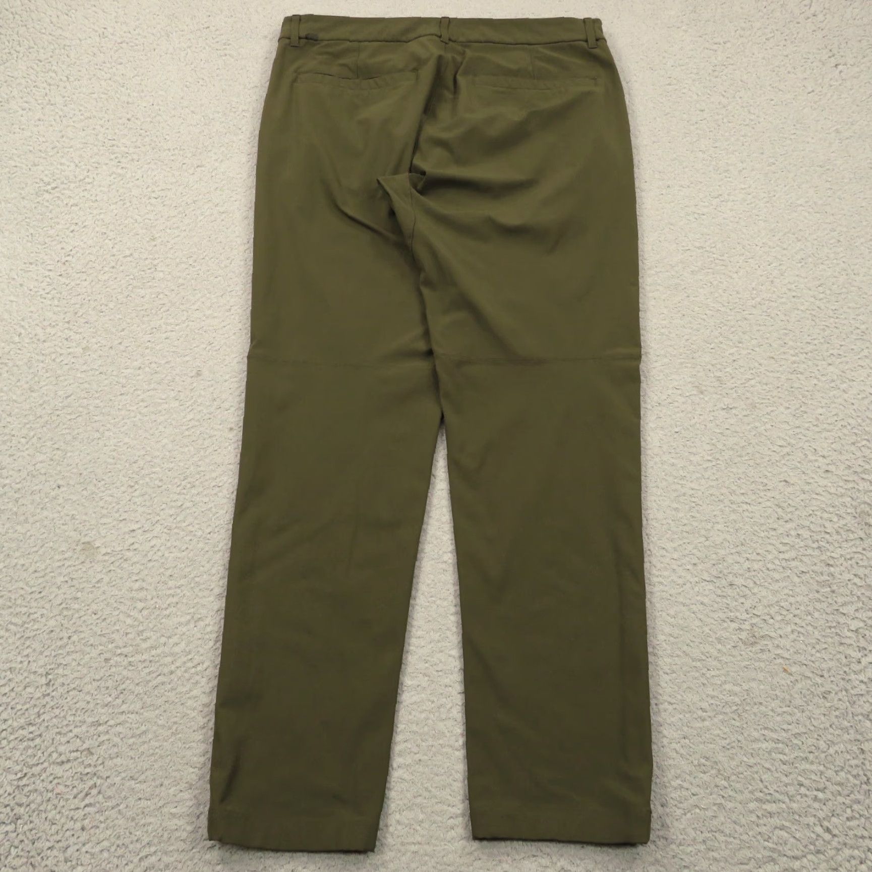 Lululemon Lululemon Commission Pants Mens 34x32 Slim Dark Olive Warpstreme Flex Work Chino Size US 34 / EU 50 - 2 Thumbnail
