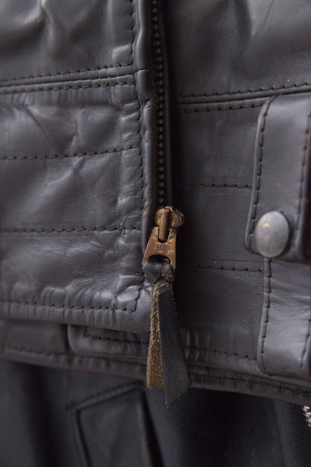 Aero Leathers C.H.I.P.S Police leather horsehide jacket xx Size US M / EU 48-50 / 2 - 9 Thumbnail
